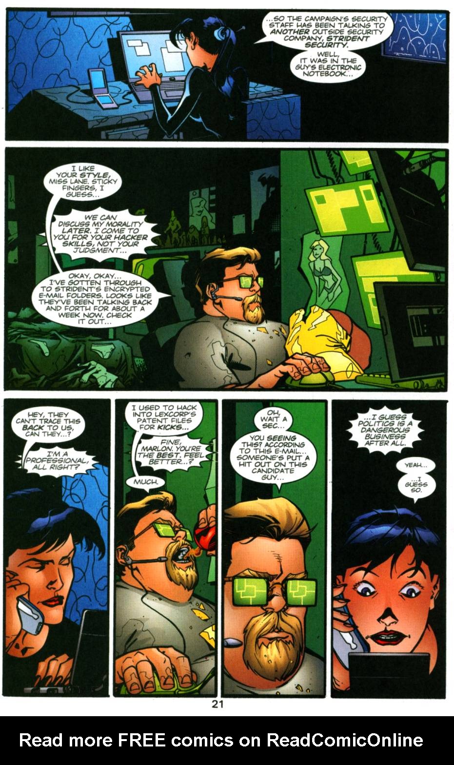 Read online Adventures of Superman (1987) comic -  Issue #619 - 21