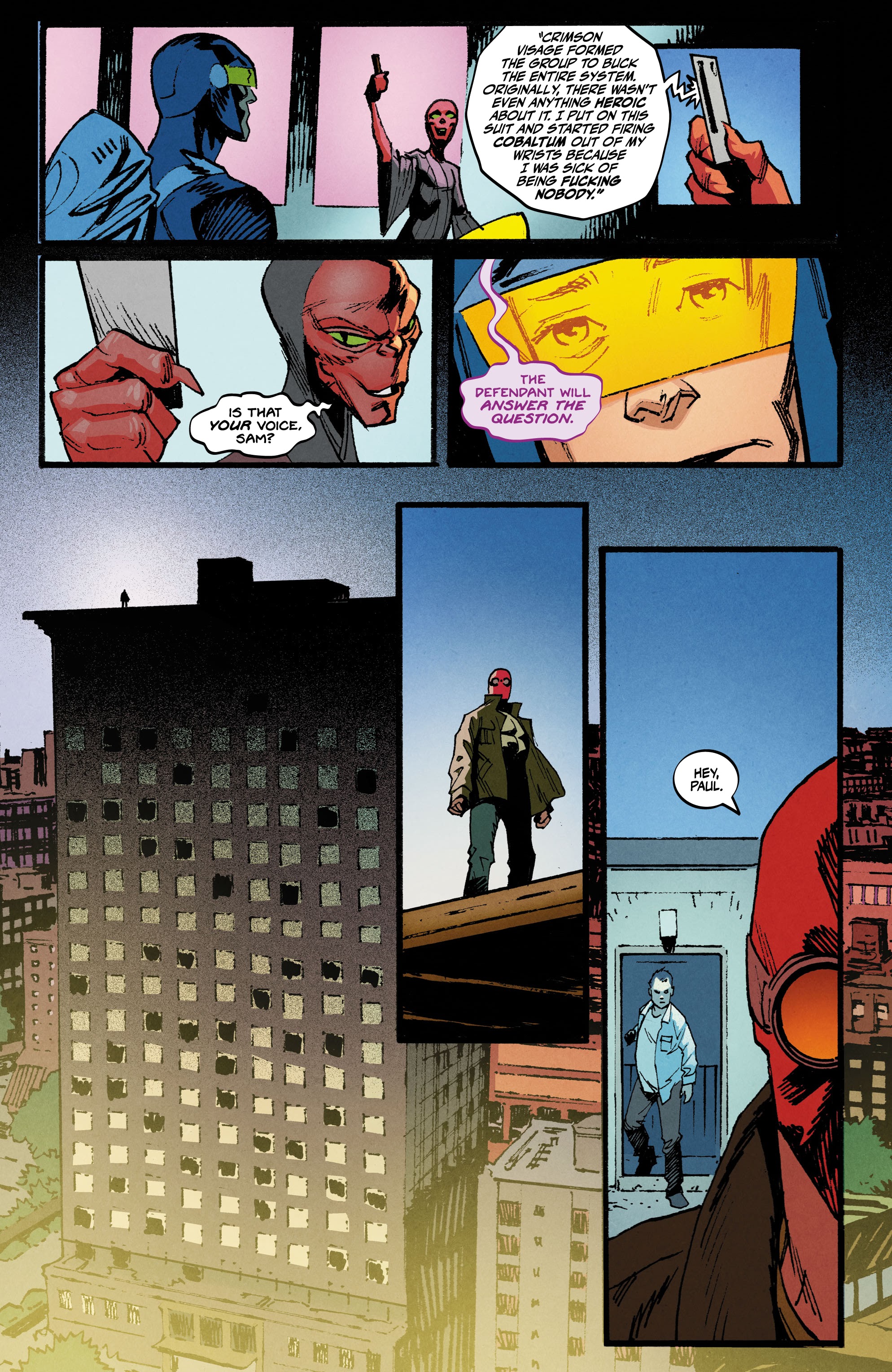 Read online The Blue Flame comic -  Issue #6 - 22