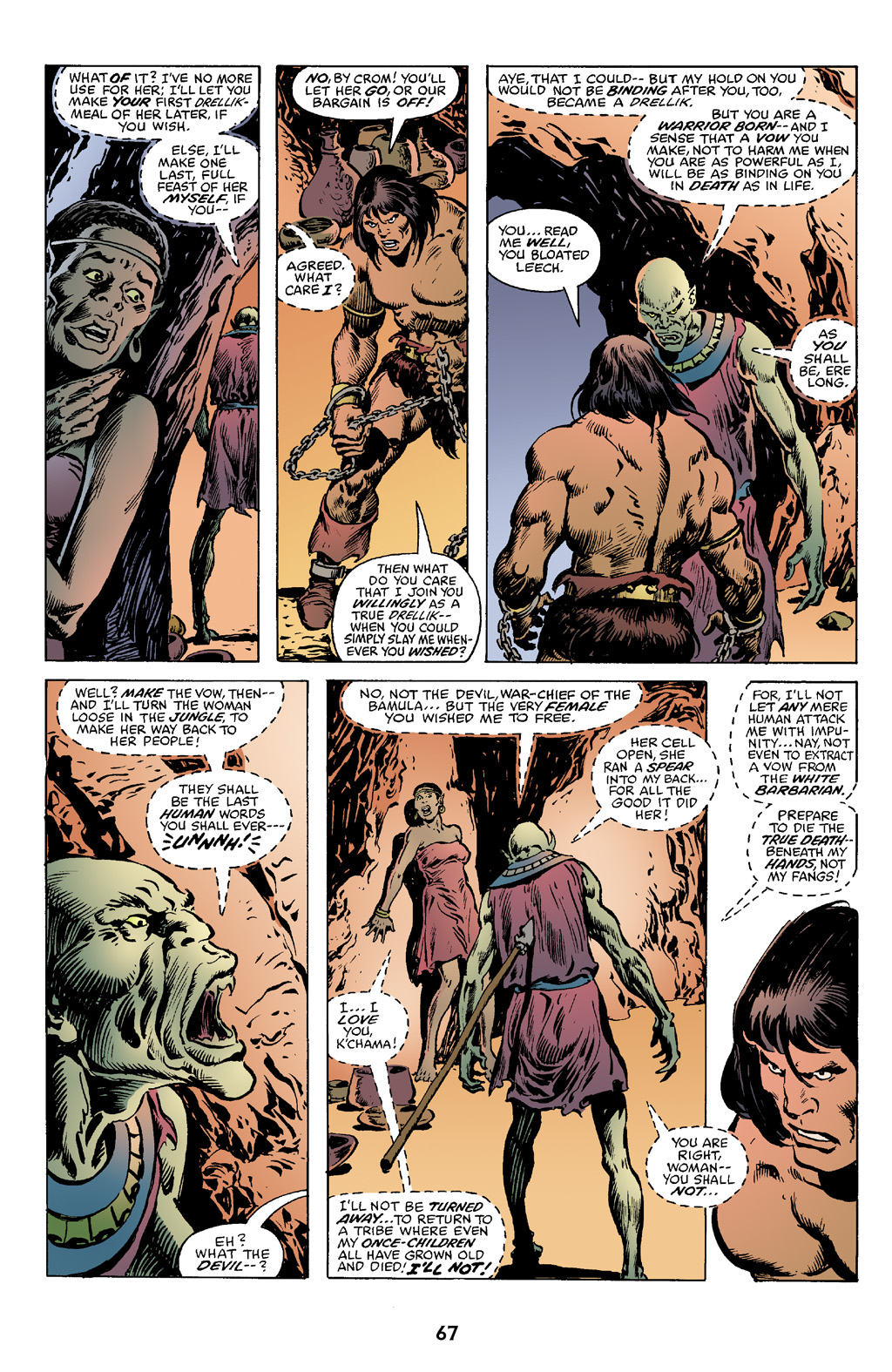Read online The Chronicles of Conan comic -  Issue # TPB 13 (Part 1) - 68