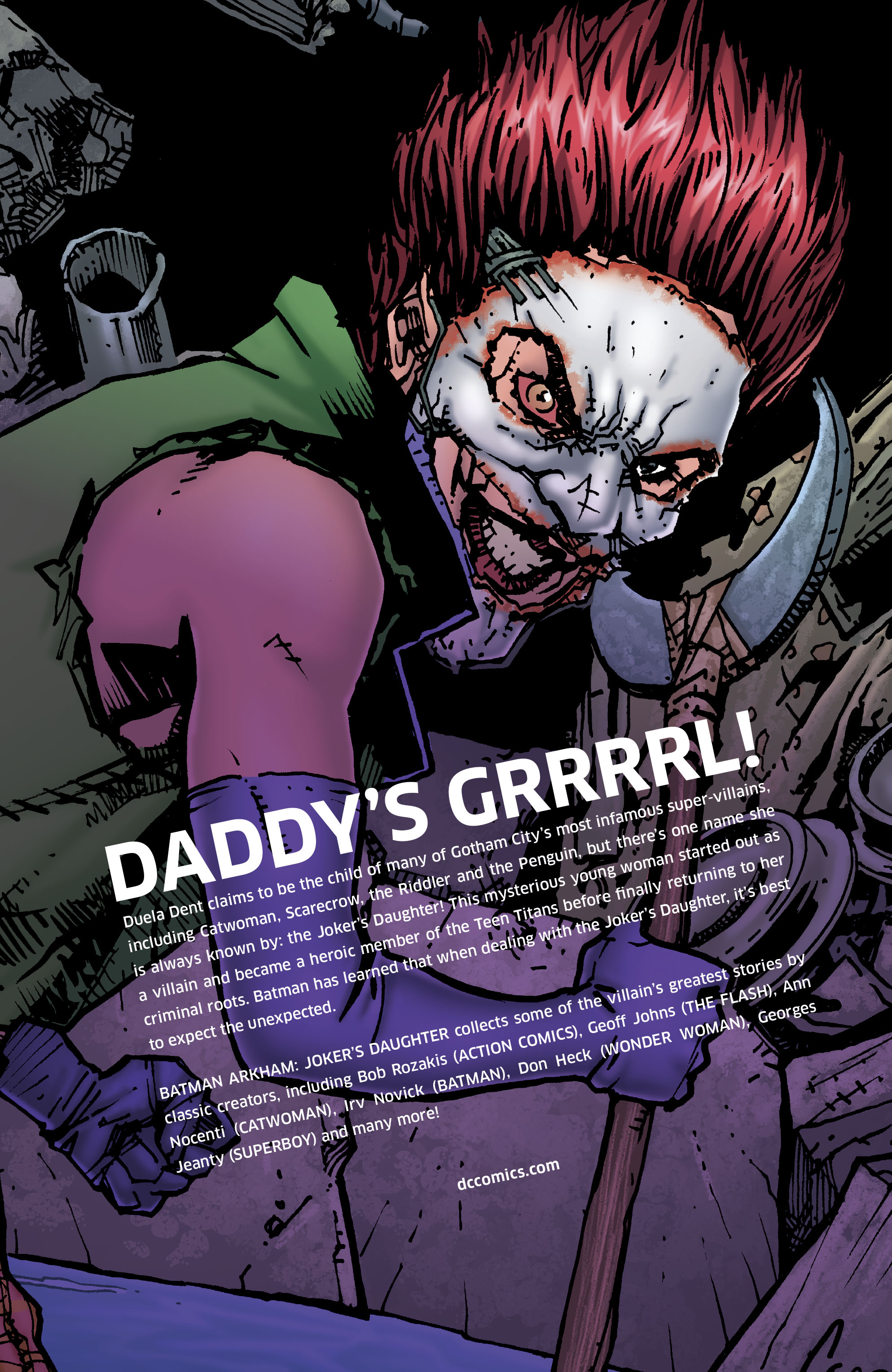 Read online Batman Arkham: Joker's Daughter comic -  Issue # TPB (Part 2) - 119