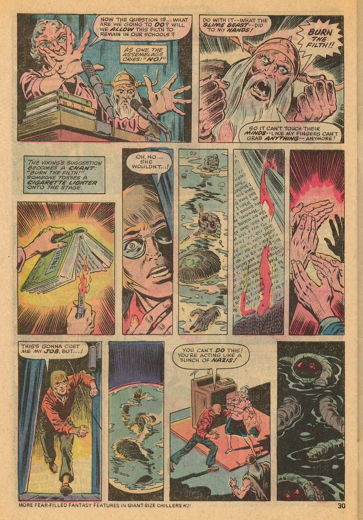 Read online Man-Thing (1974) comic -  Issue #17 - 31