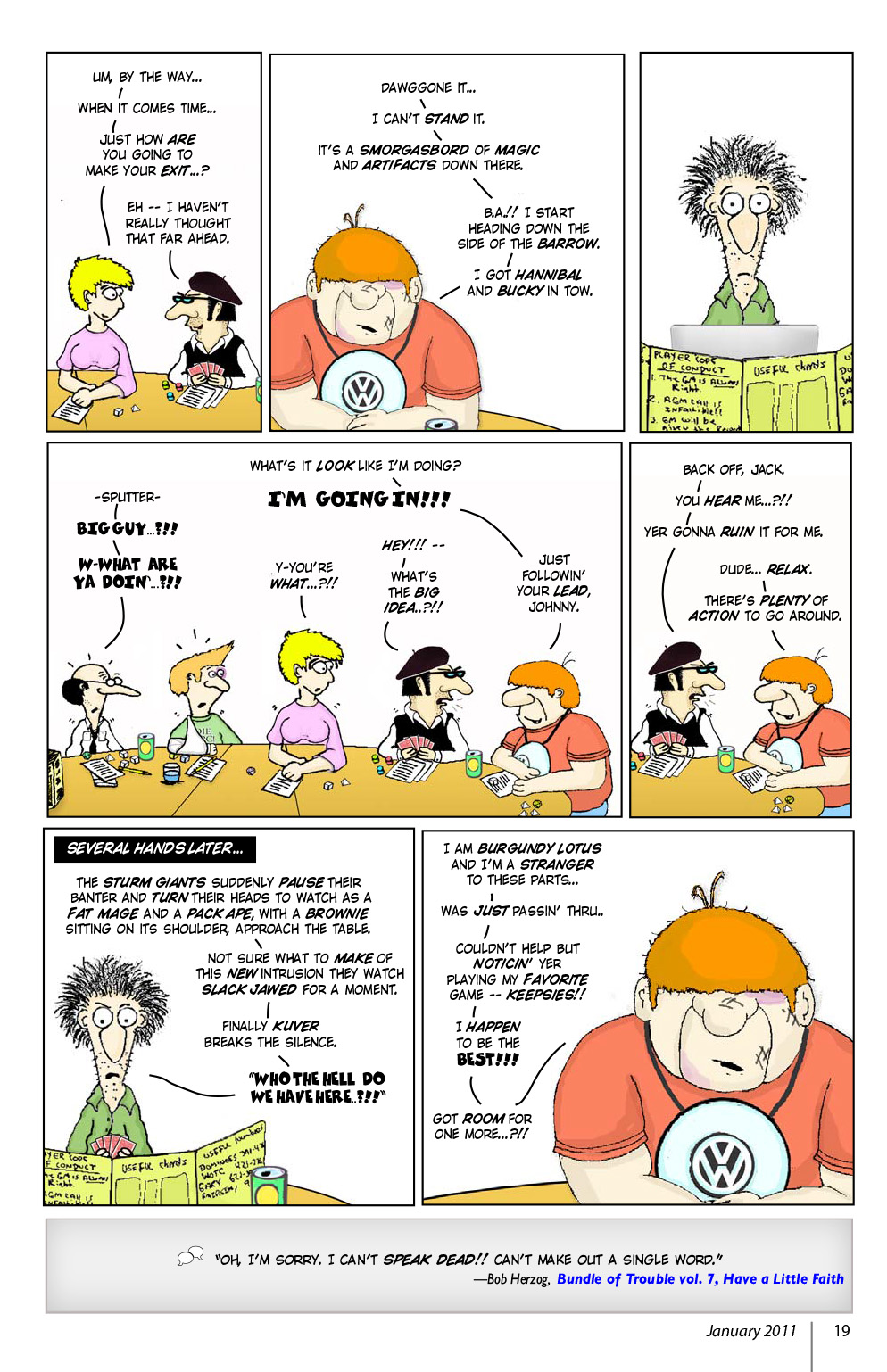 Read online Knights of the Dinner Table comic -  Issue #171 - 21