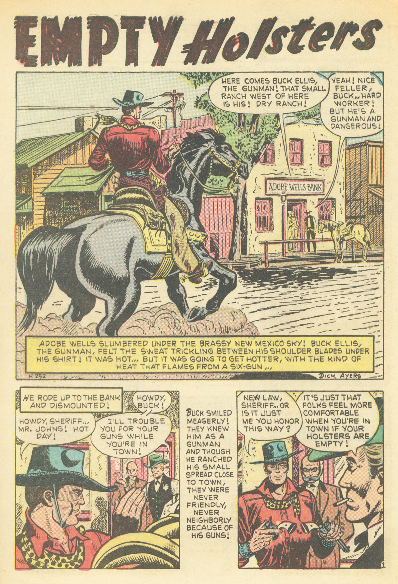 Read online Western Outlaws (1954) comic -  Issue #12 - 28