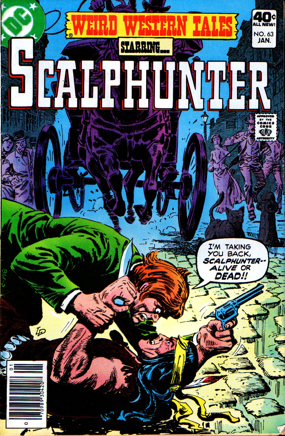 Read online Weird Western Tales (1972) comic -  Issue #63 - 1