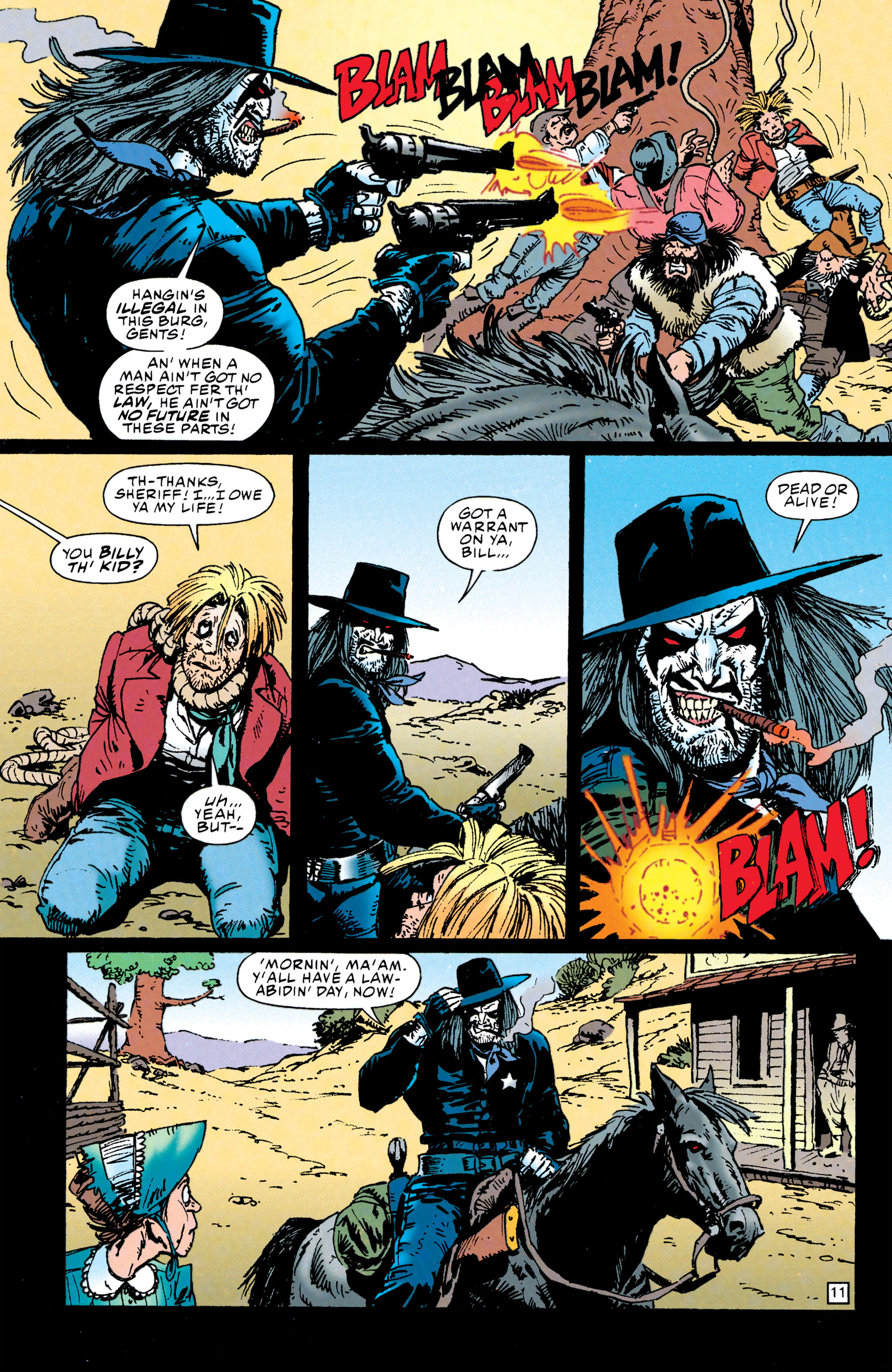 Read online Lobo (1993) comic -  Issue # _Annual 2 - Elseworlds - 13