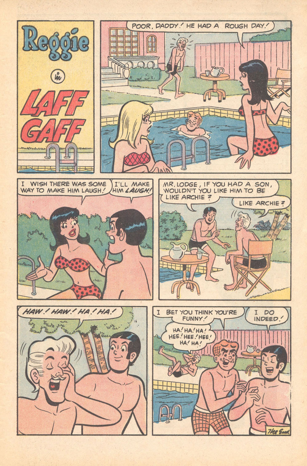 Read online Reggie and Me (1966) comic -  Issue #52 - 9