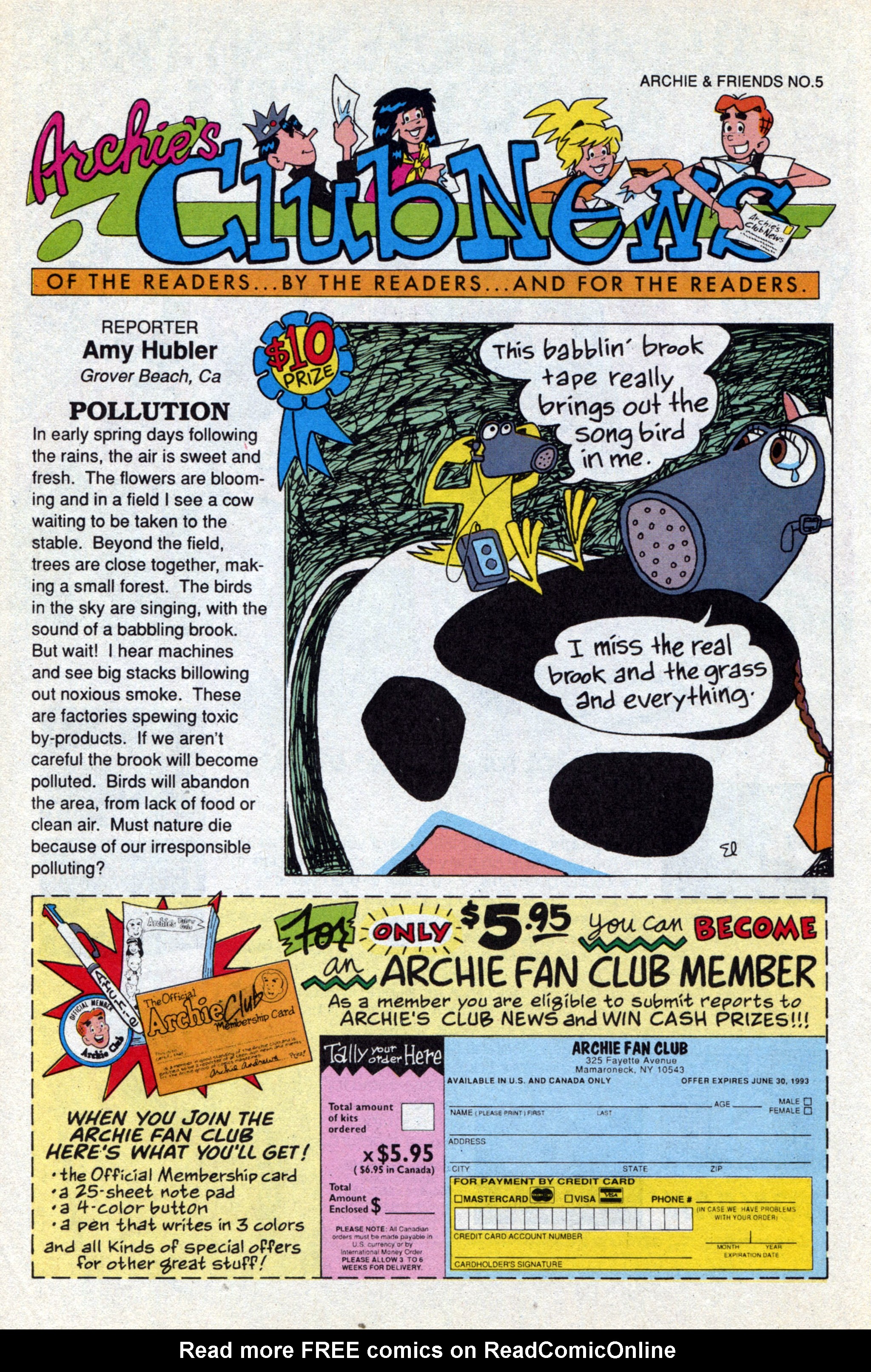Read online Archie & Friends (1992) comic -  Issue #5 - 10