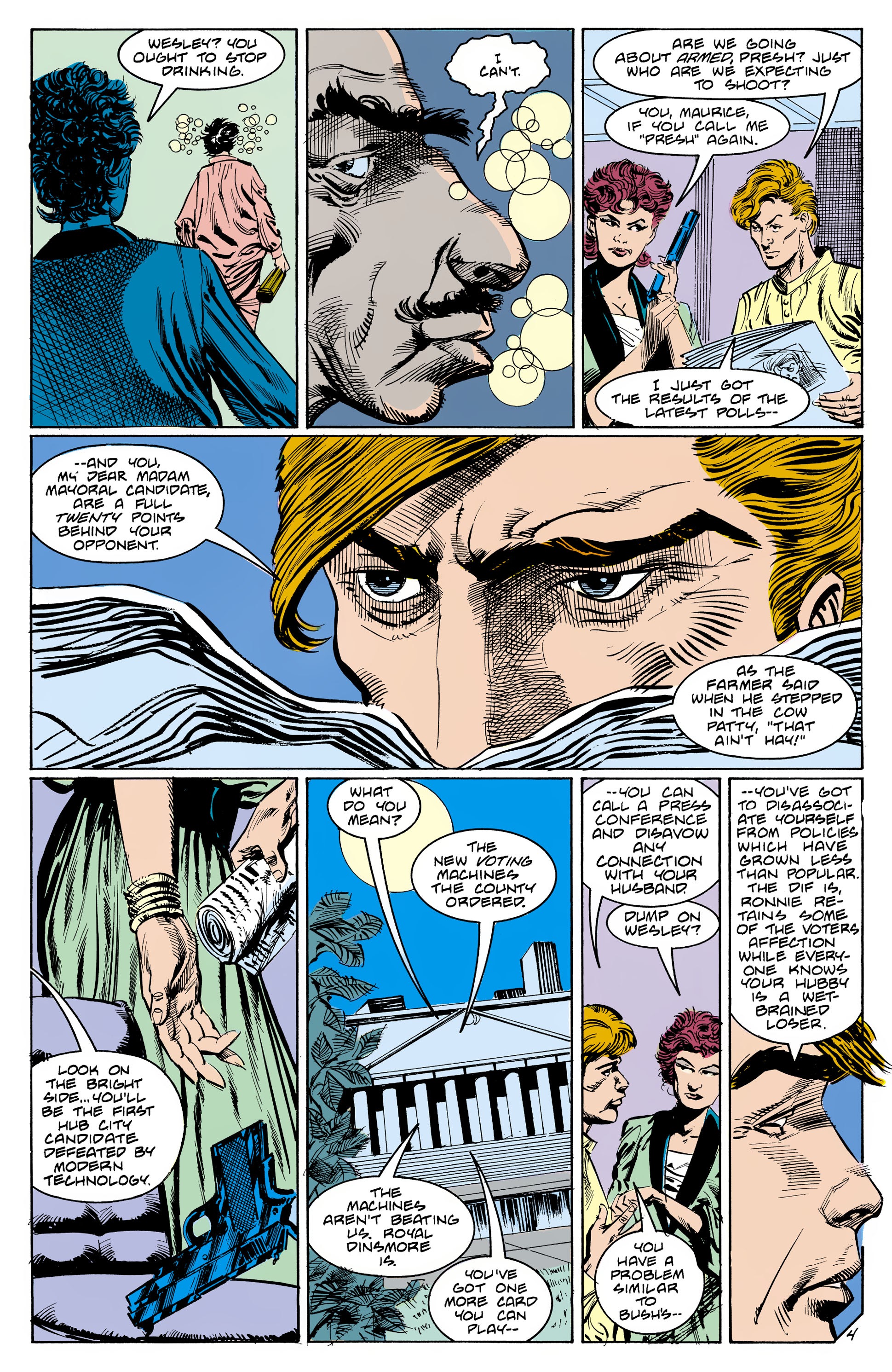 Read online The Question (1987) comic -  Issue #22 - 5