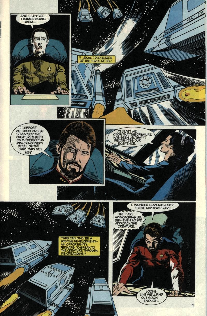 Read online Star Trek: The Next Generation (1989) comic -  Issue #12 - 16