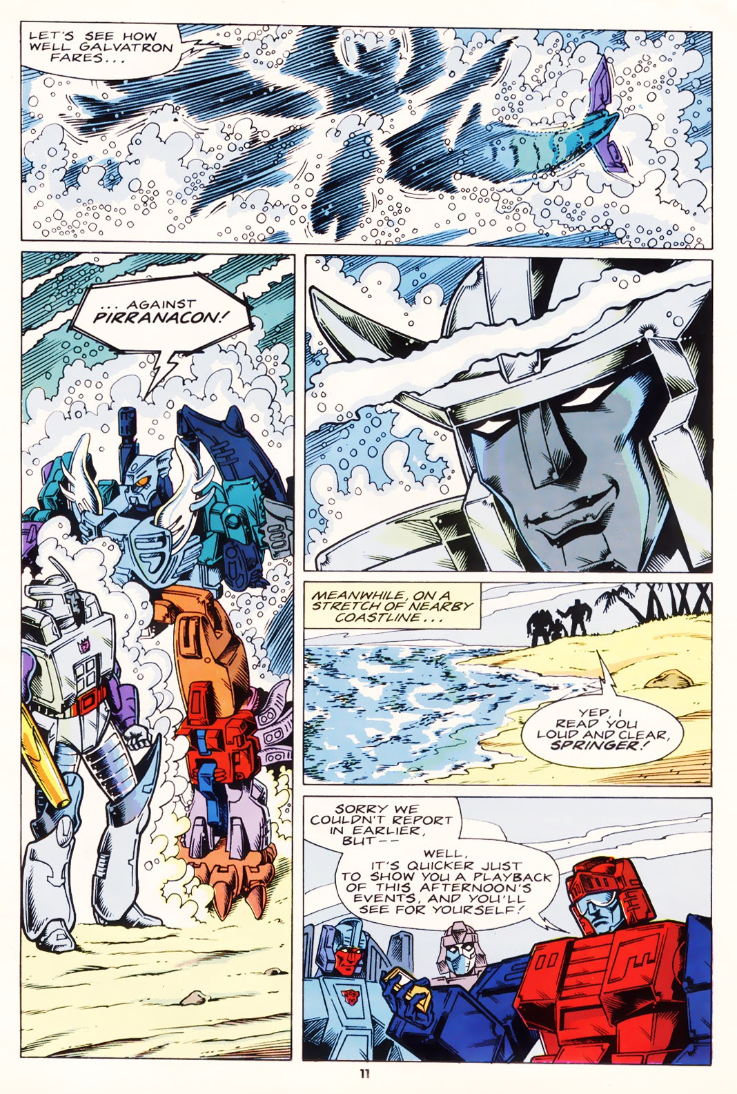 Read online The Transformers (UK) comic -  Issue #152 - 10