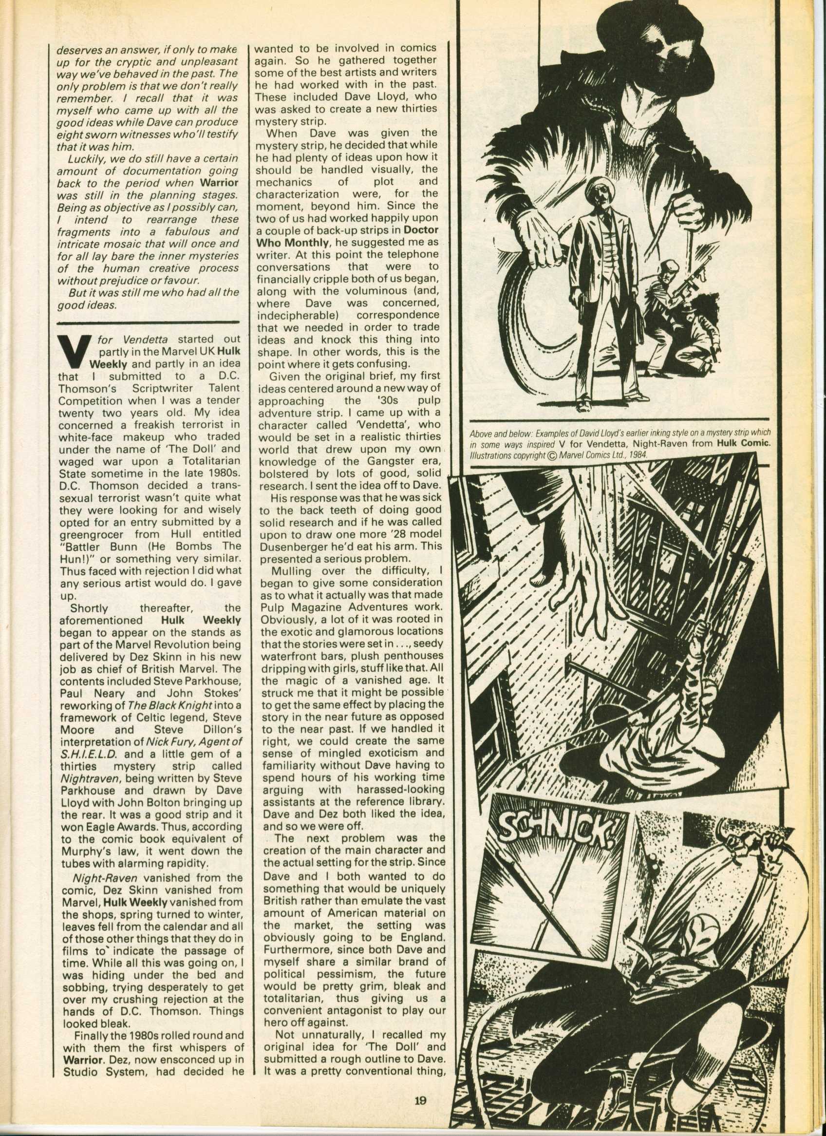 Read online Warrior comic -  Issue #17 - 19
