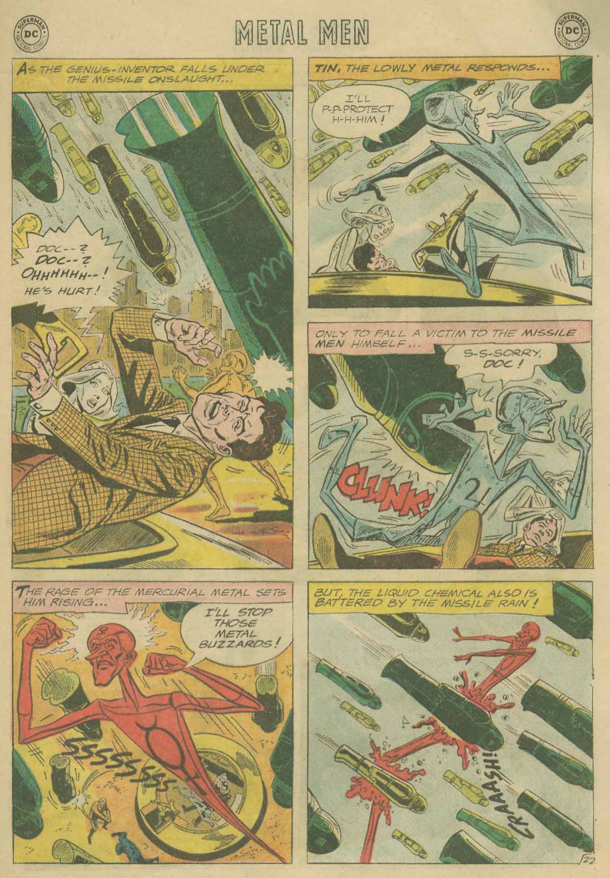 Read online Metal Men (1963) comic -  Issue #1 - 29
