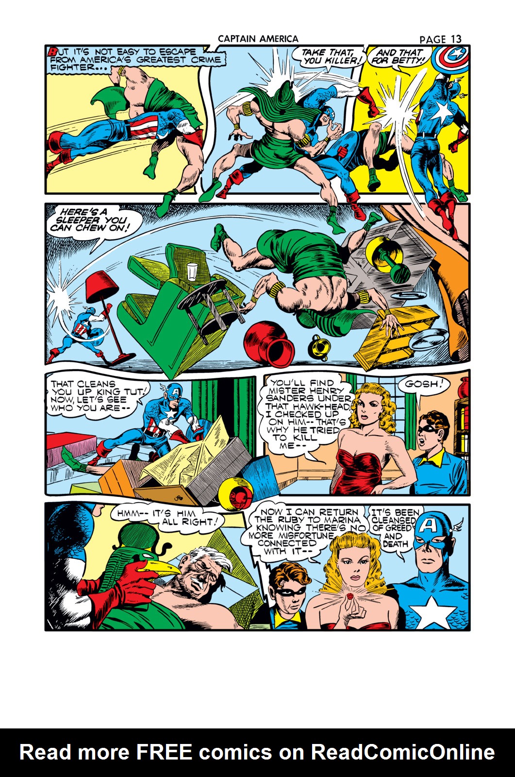 Captain America Comics 8 Page 15