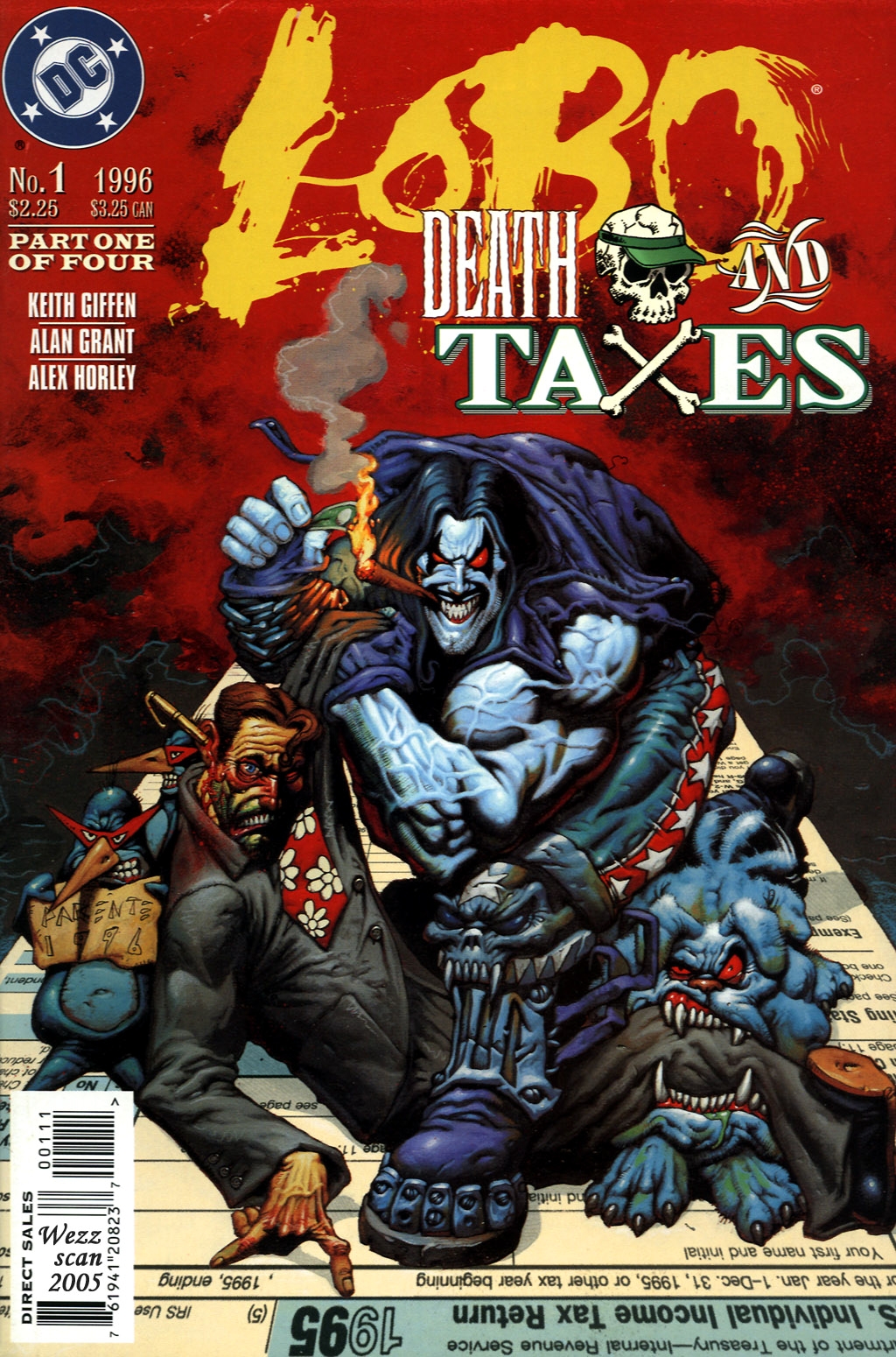 Read online Lobo: Death and Taxes comic -  Issue #1 - 1