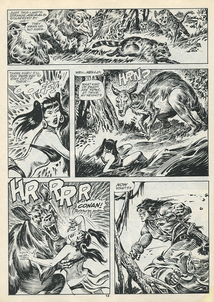 Read online The Savage Sword Of Conan comic -  Issue #193 - 14