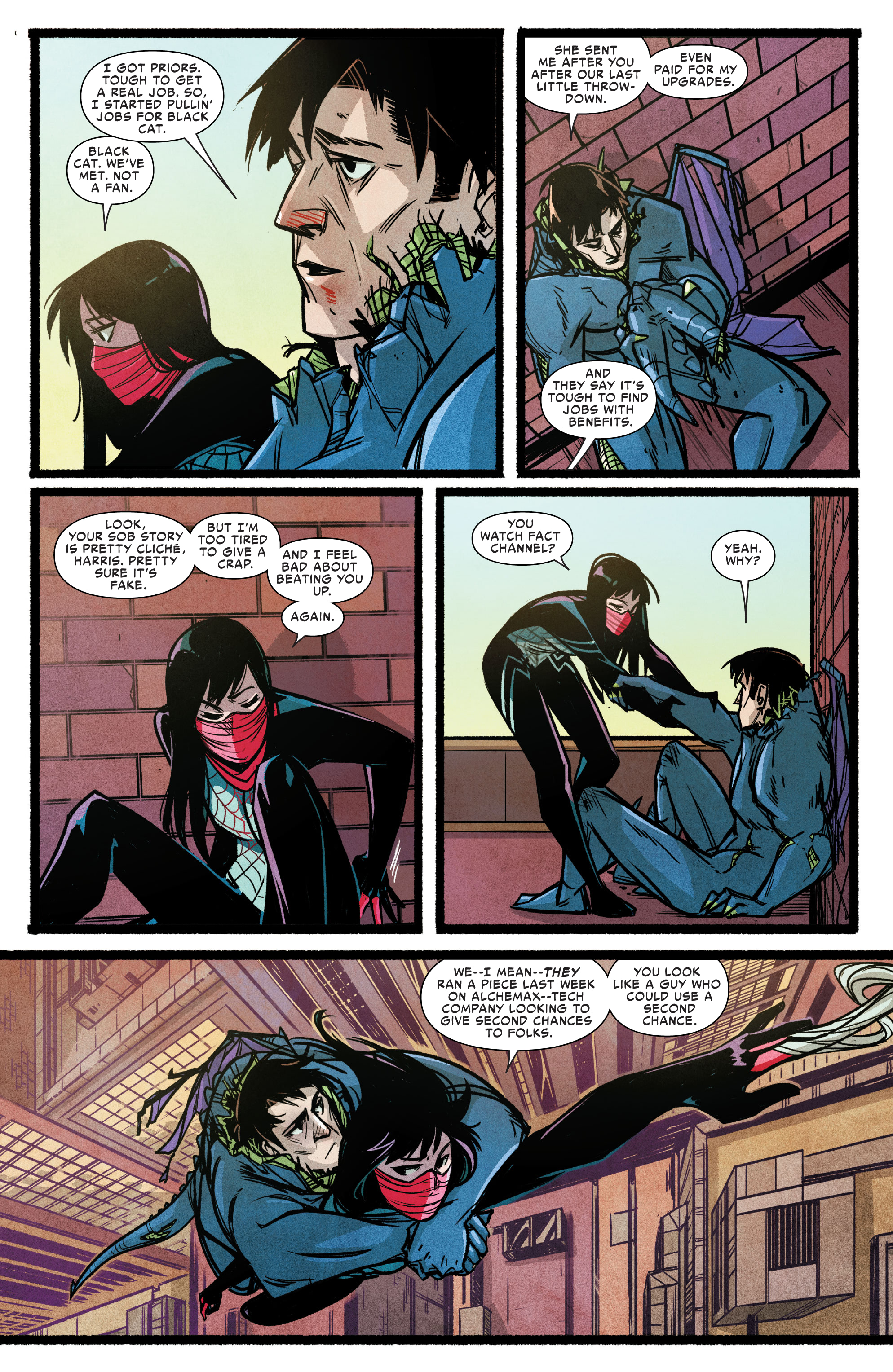 Read online Silk: Out of the Spider-Verse comic -  Issue # TPB 1 (Part 2) - 20