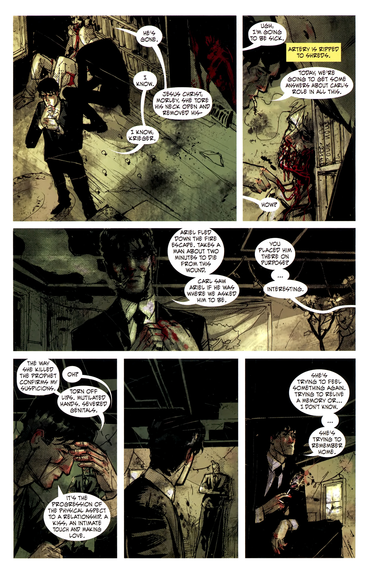 Read online Green Wake comic -  Issue #4 - 13