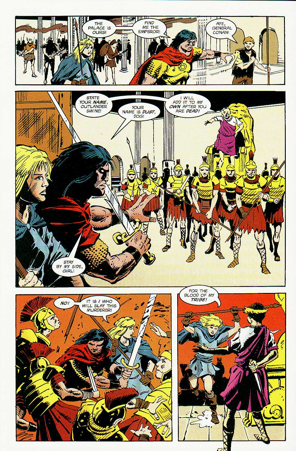 Read online Conan the Barbarian: The Usurper comic -  Issue #3 - 23