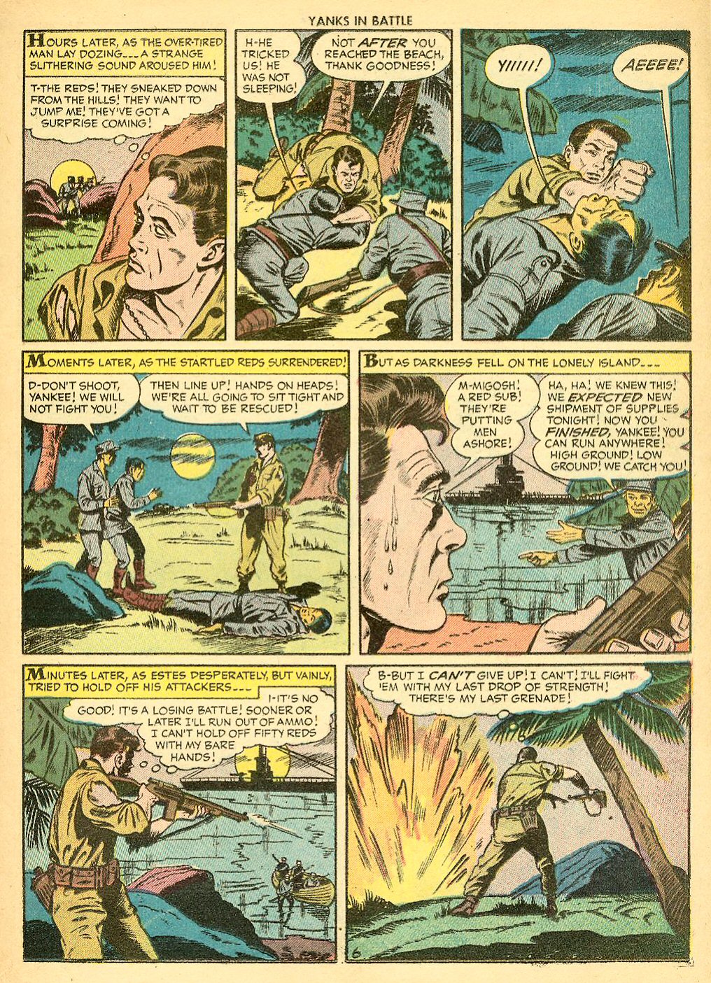 Read online Yanks In Battle comic -  Issue #2 - 23