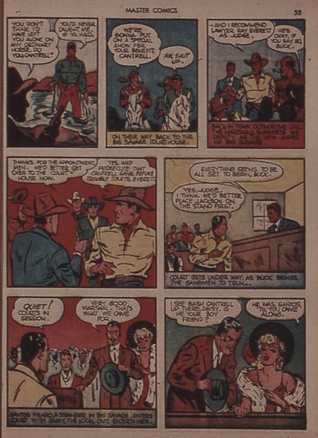 Read online Master Comics comic -  Issue #8 - 57