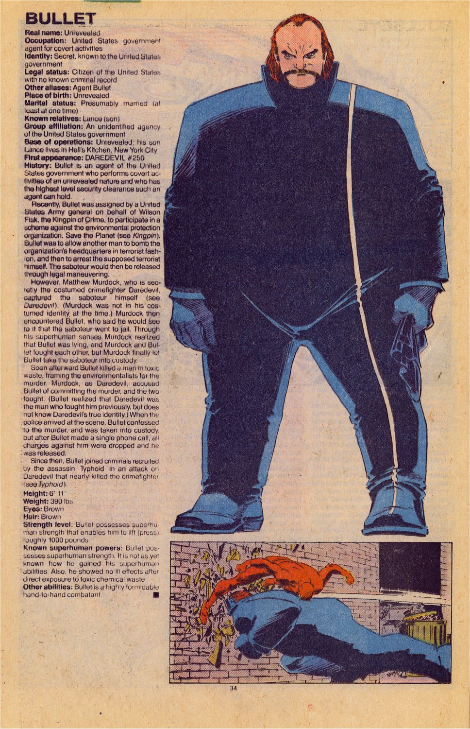Read online The Official Handbook of the Marvel Universe: Update '89 comic -  Issue #1 - 37
