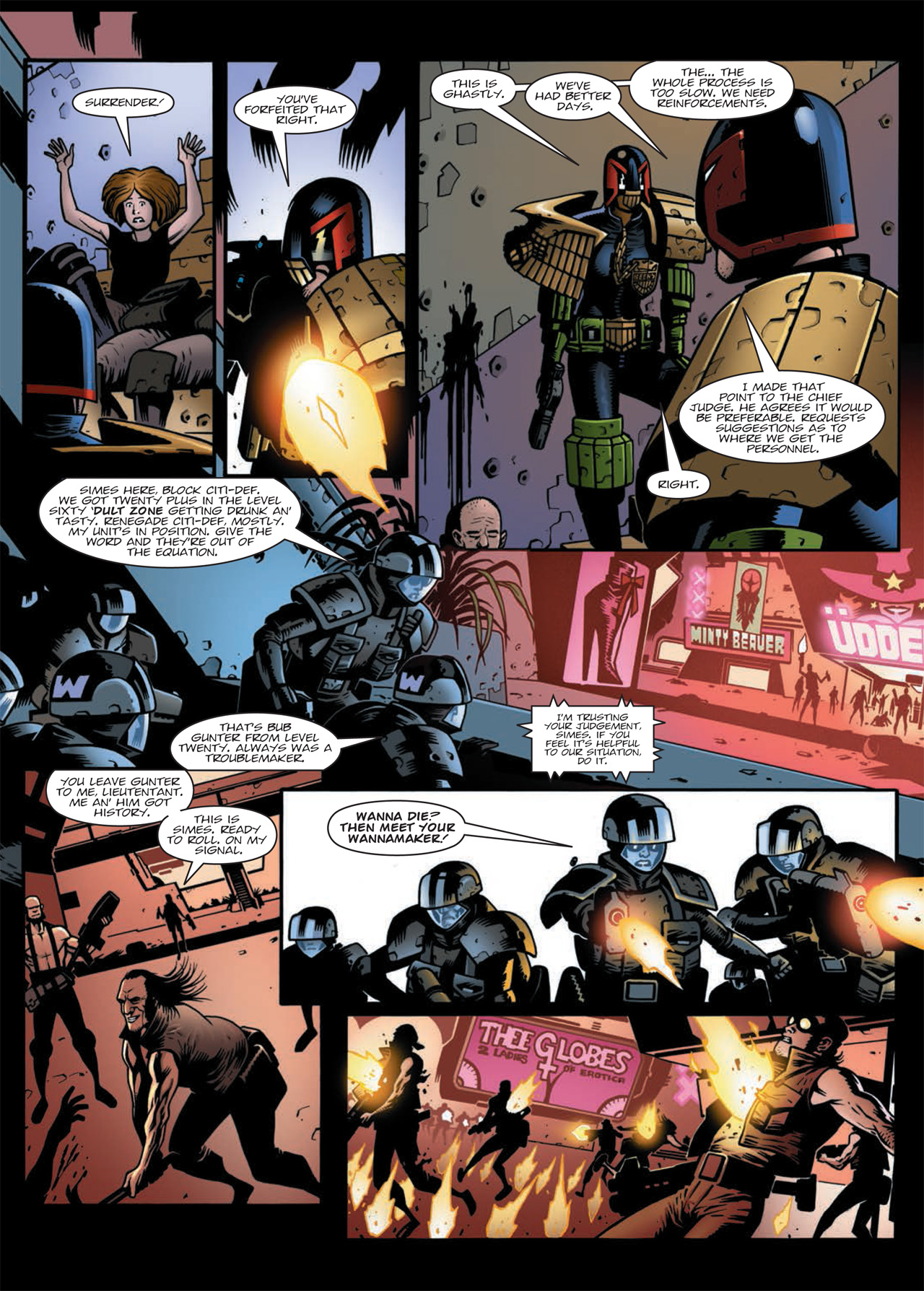 Read online Judge Dredd: Day of Chaos: Endgame comic -  Issue # TPB (Part 2) - 61