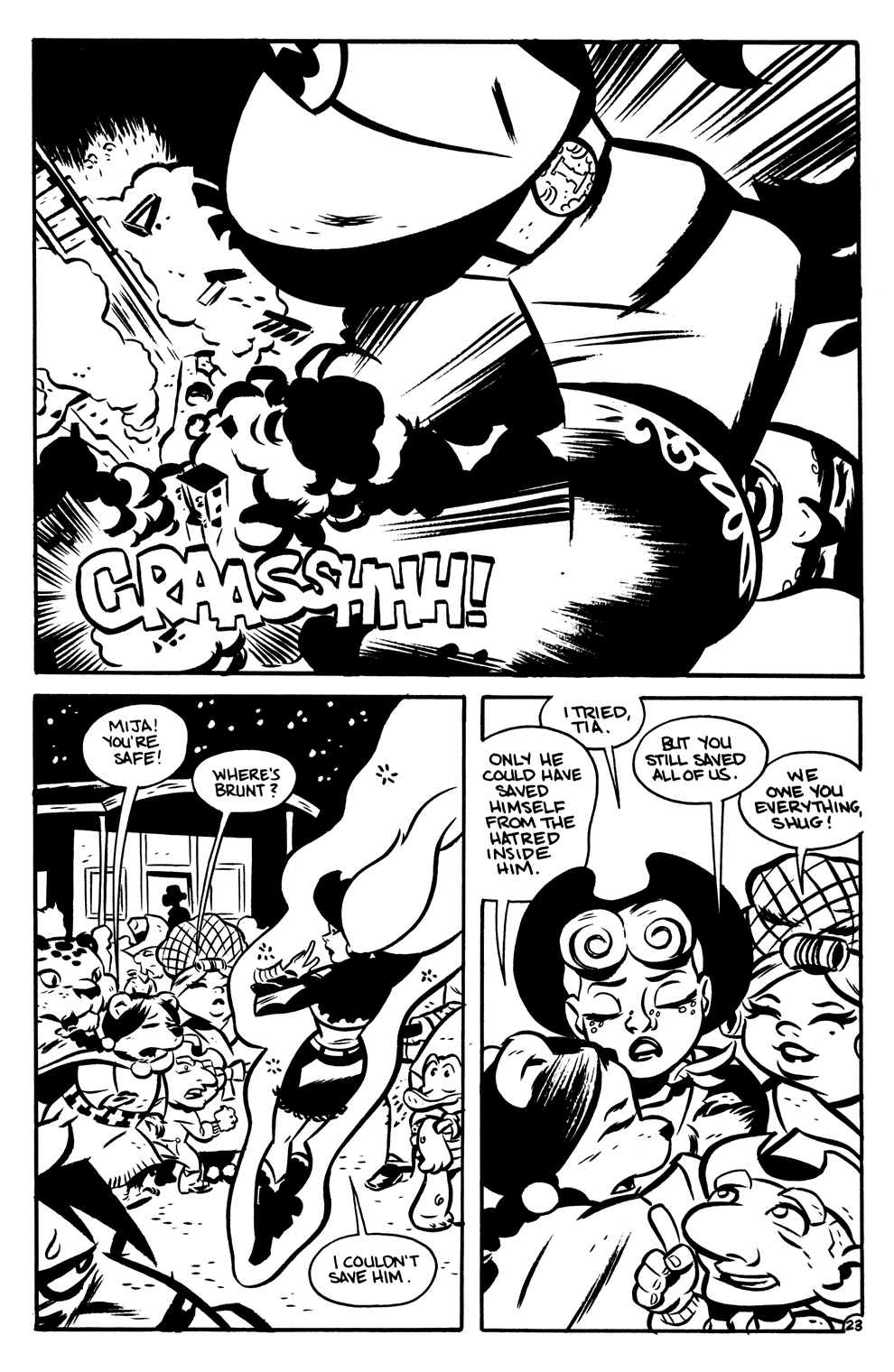 Read online Mutant, Texas: Tales of Sheriff Ida Red comic -  Issue #4 - 25