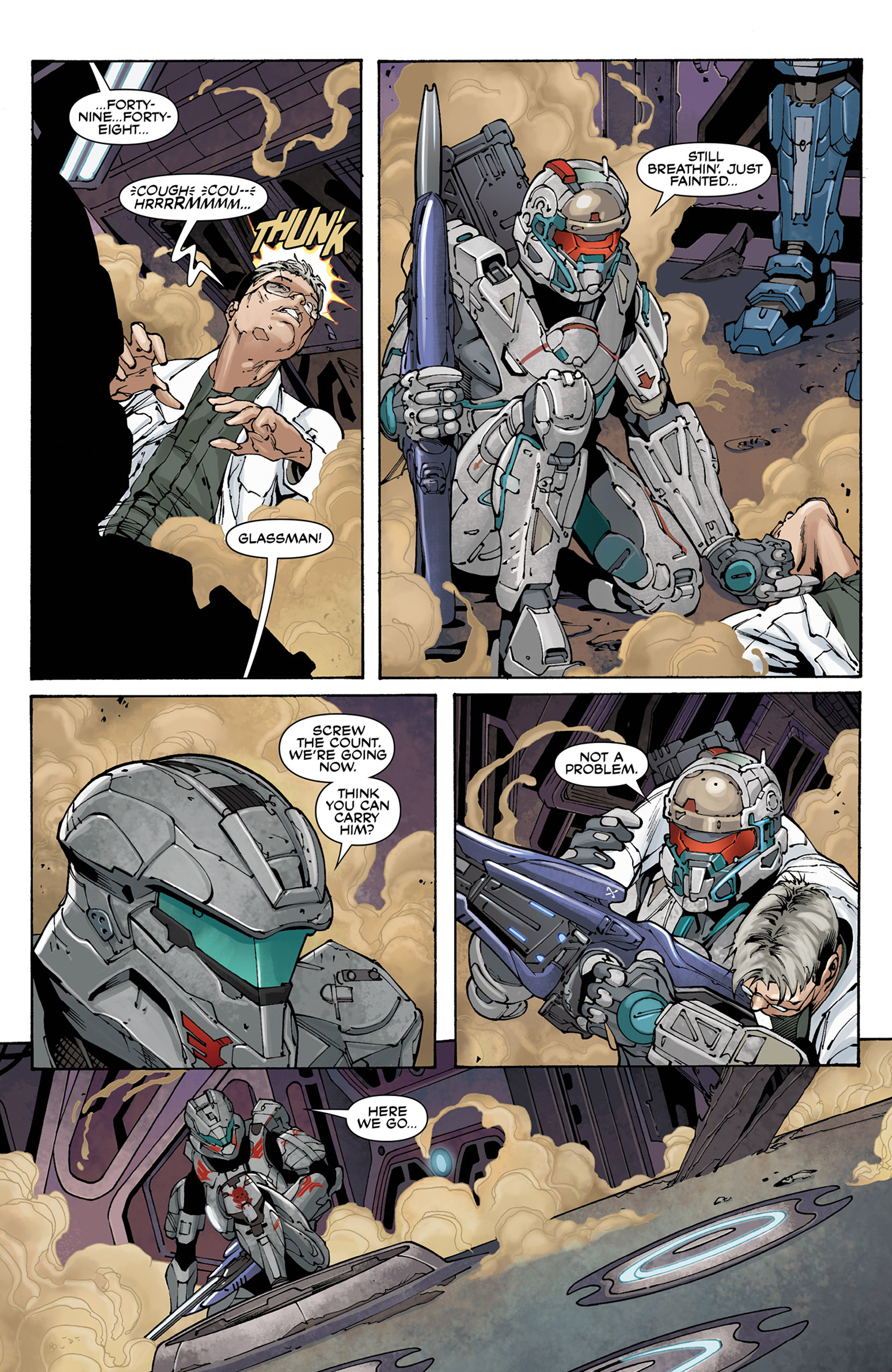 Read online Halo: Escalation comic -  Issue #20 - 8