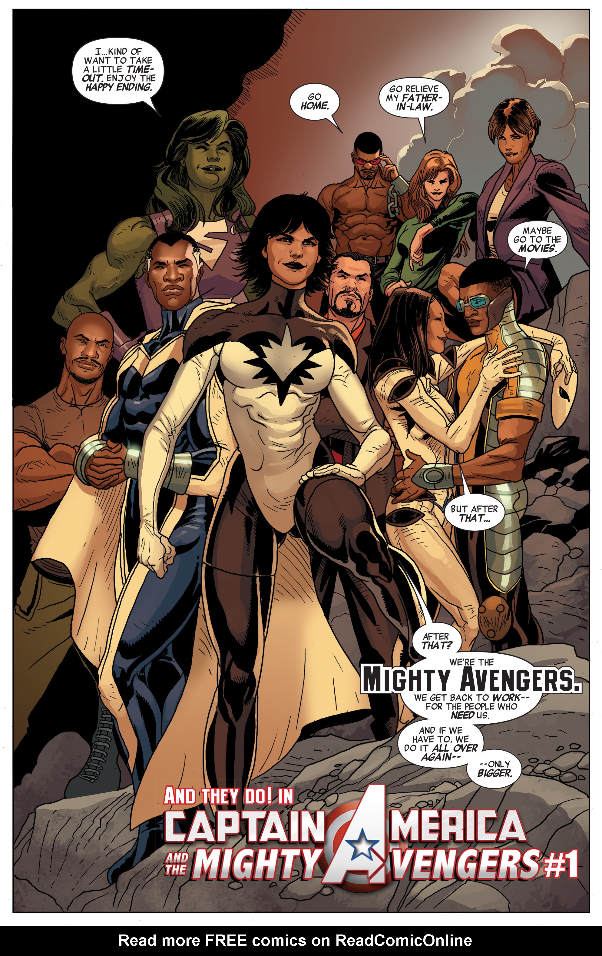 Read online Mighty Avengers comic -  Issue #14 - 21