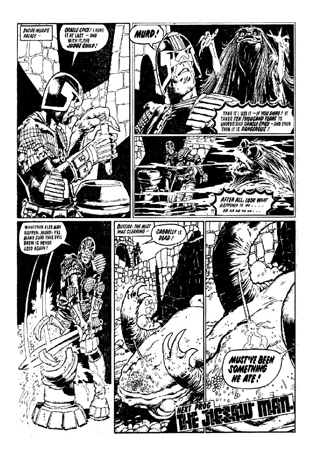 Read online Judge Dredd Epics comic -  Issue # TPB The Judge Child Quest - 84
