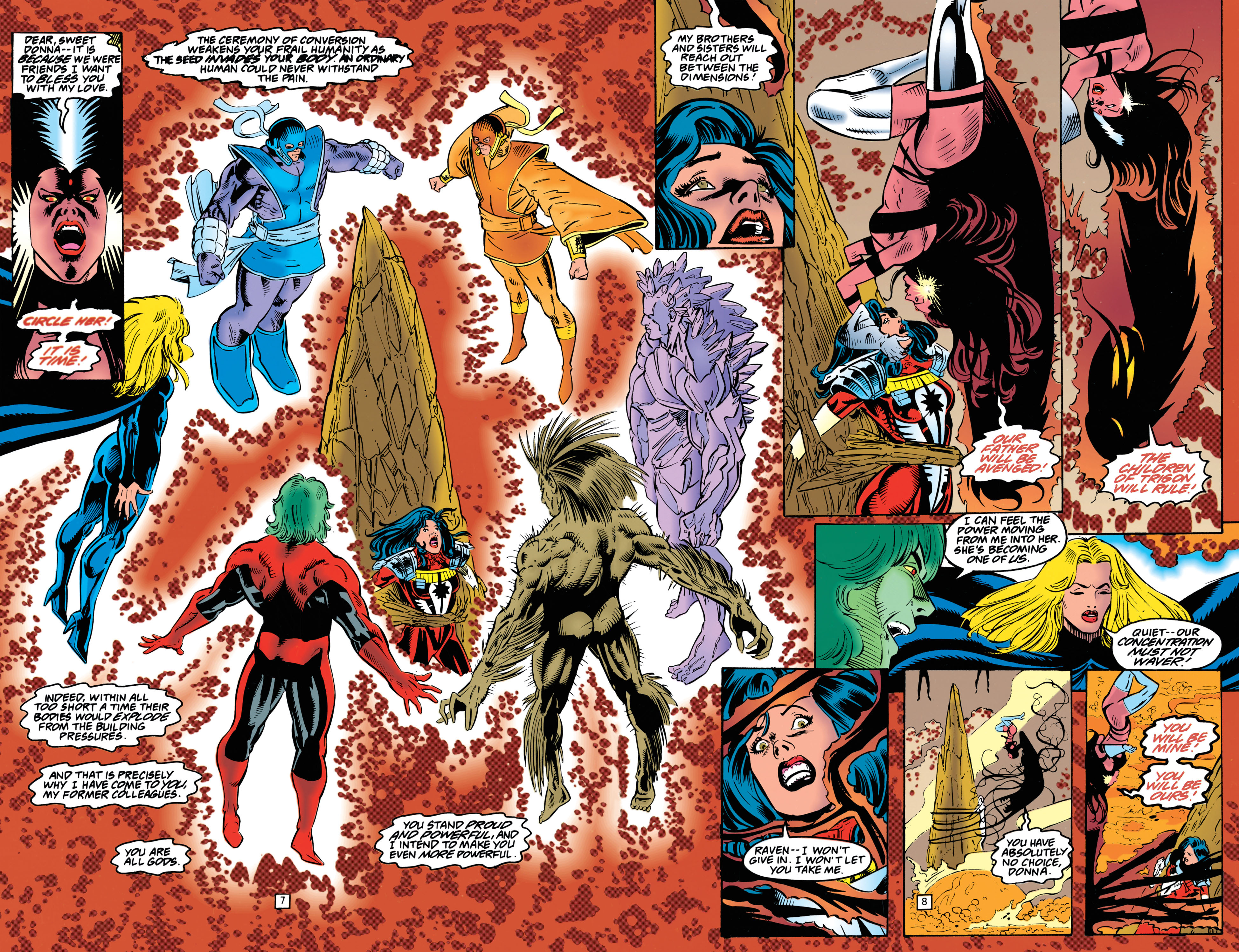 Read online The New Titans (1988) comic -  Issue #121 - 7