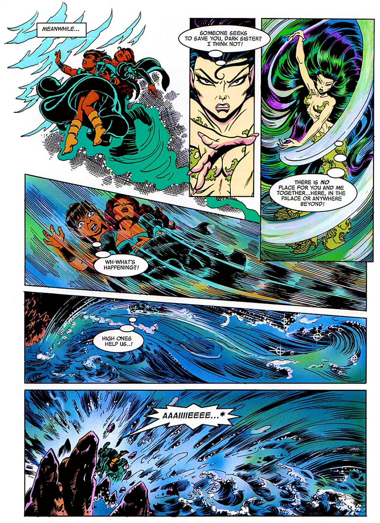 Read online ElfQuest: Kings of the Broken Wheel comic -  Issue #9 - 14