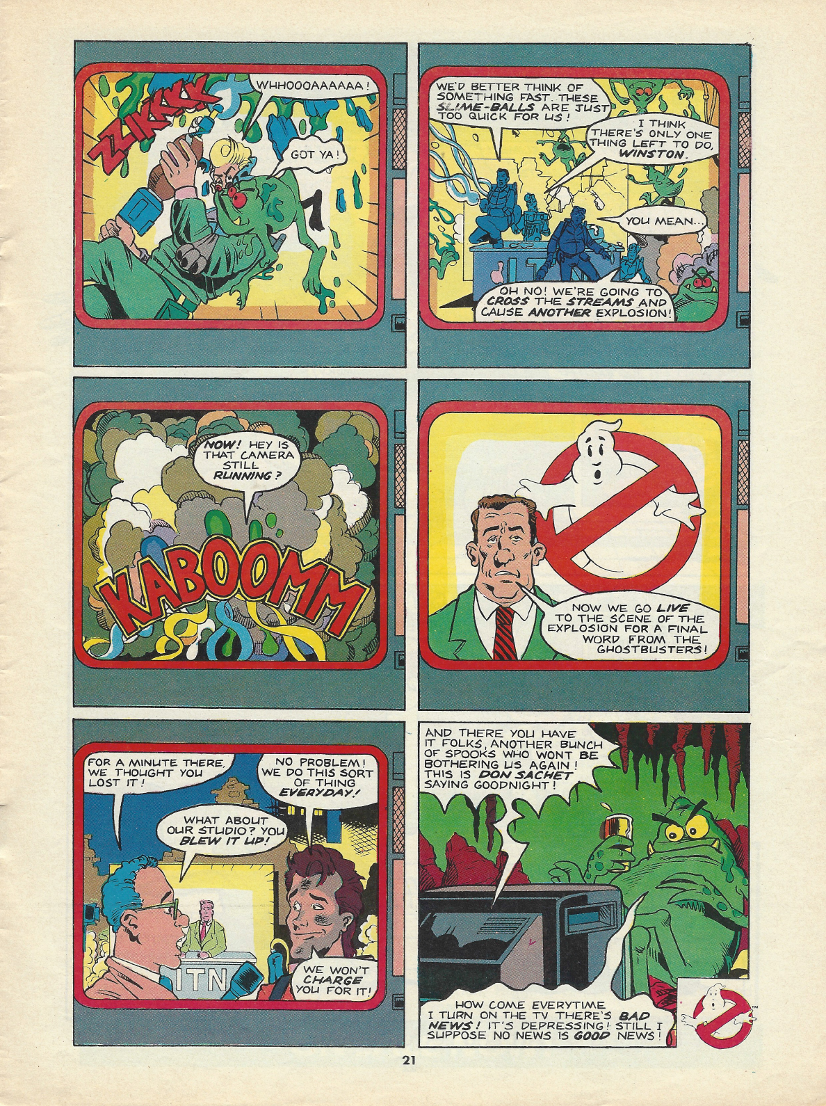 Read online The Real Ghostbusters comic -  Issue #41 - 21