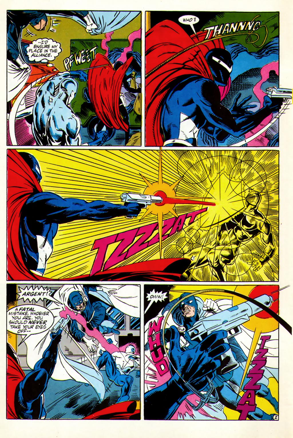 Read online Hero Alliance (1989) comic -  Issue #7 - 4