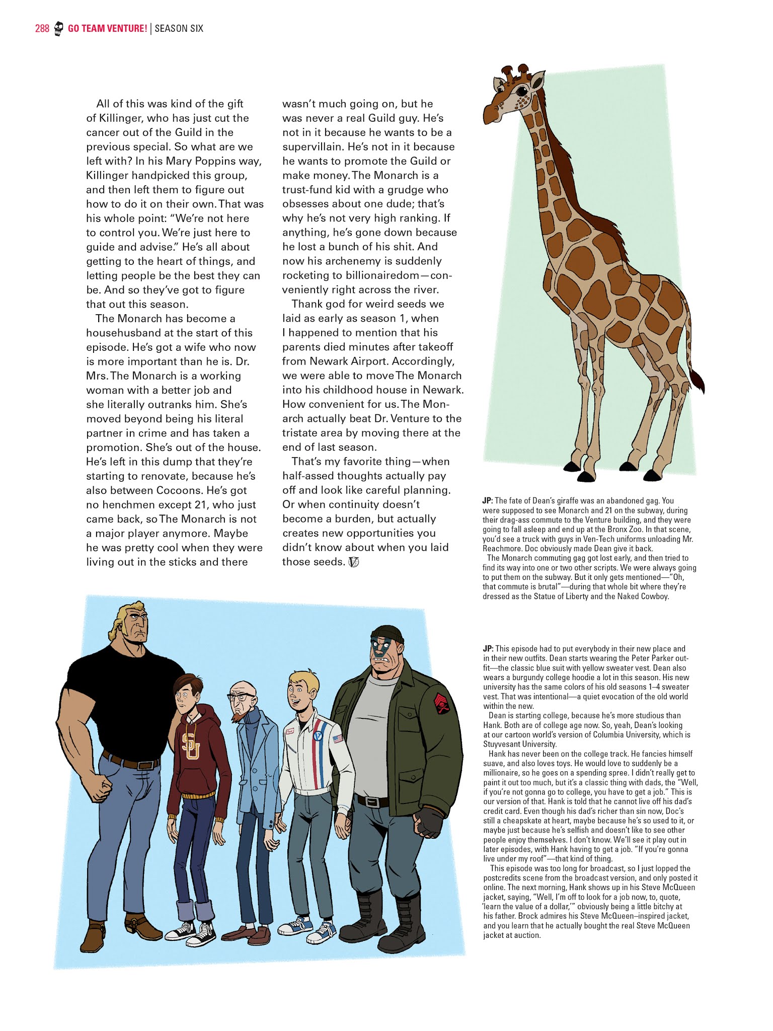 Read online Go Team Venture!: The Art and Making of The Venture Bros. comic -  Issue # TPB (Part 3) - 87