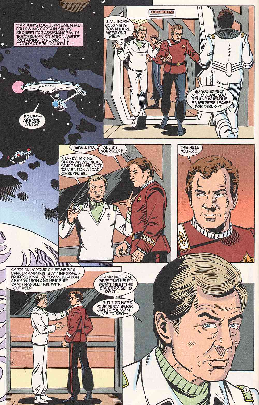 Read online Star Trek (1989) comic -  Issue #37 - 7