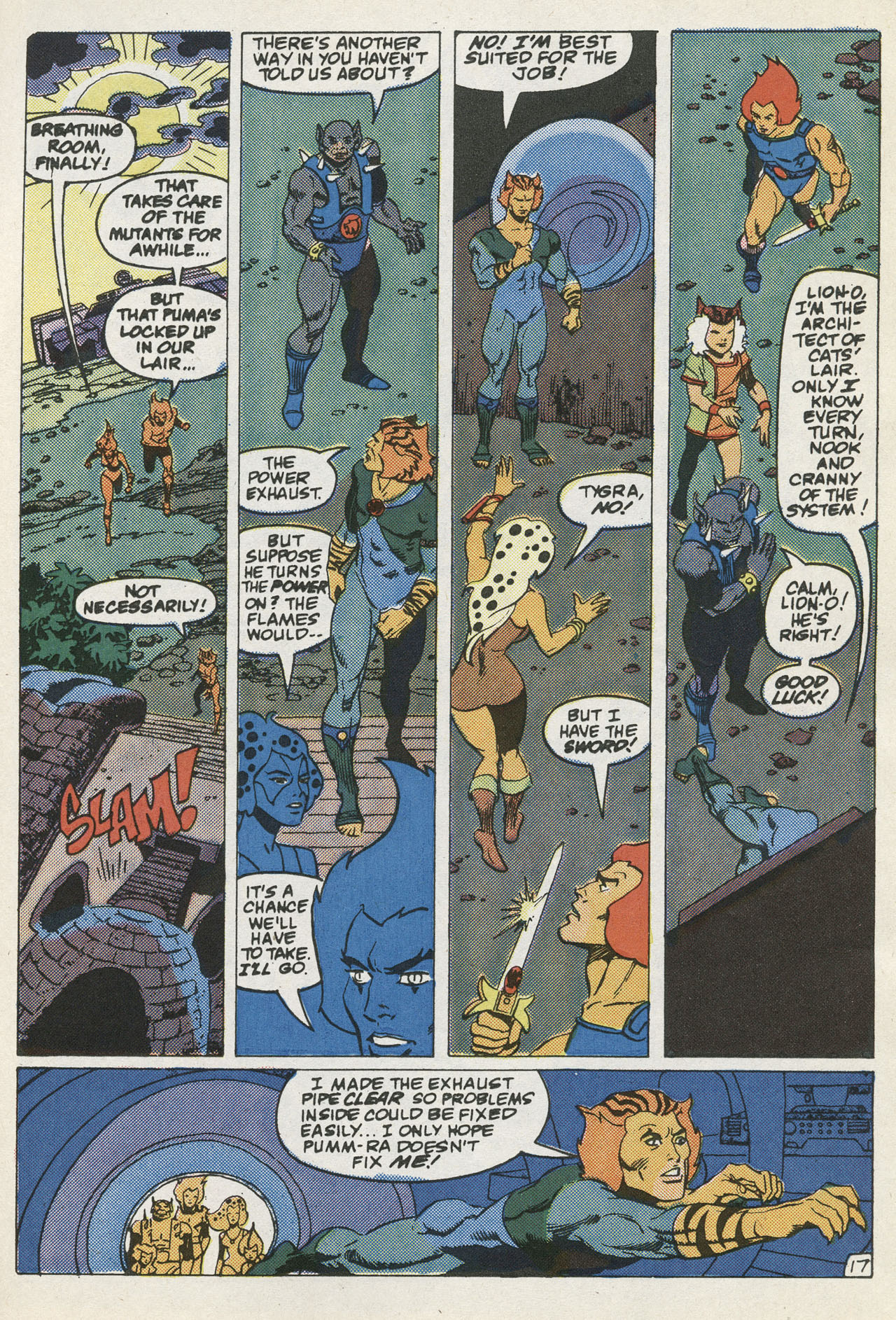 Read online ThunderCats (1985) comic -  Issue #18 - 24