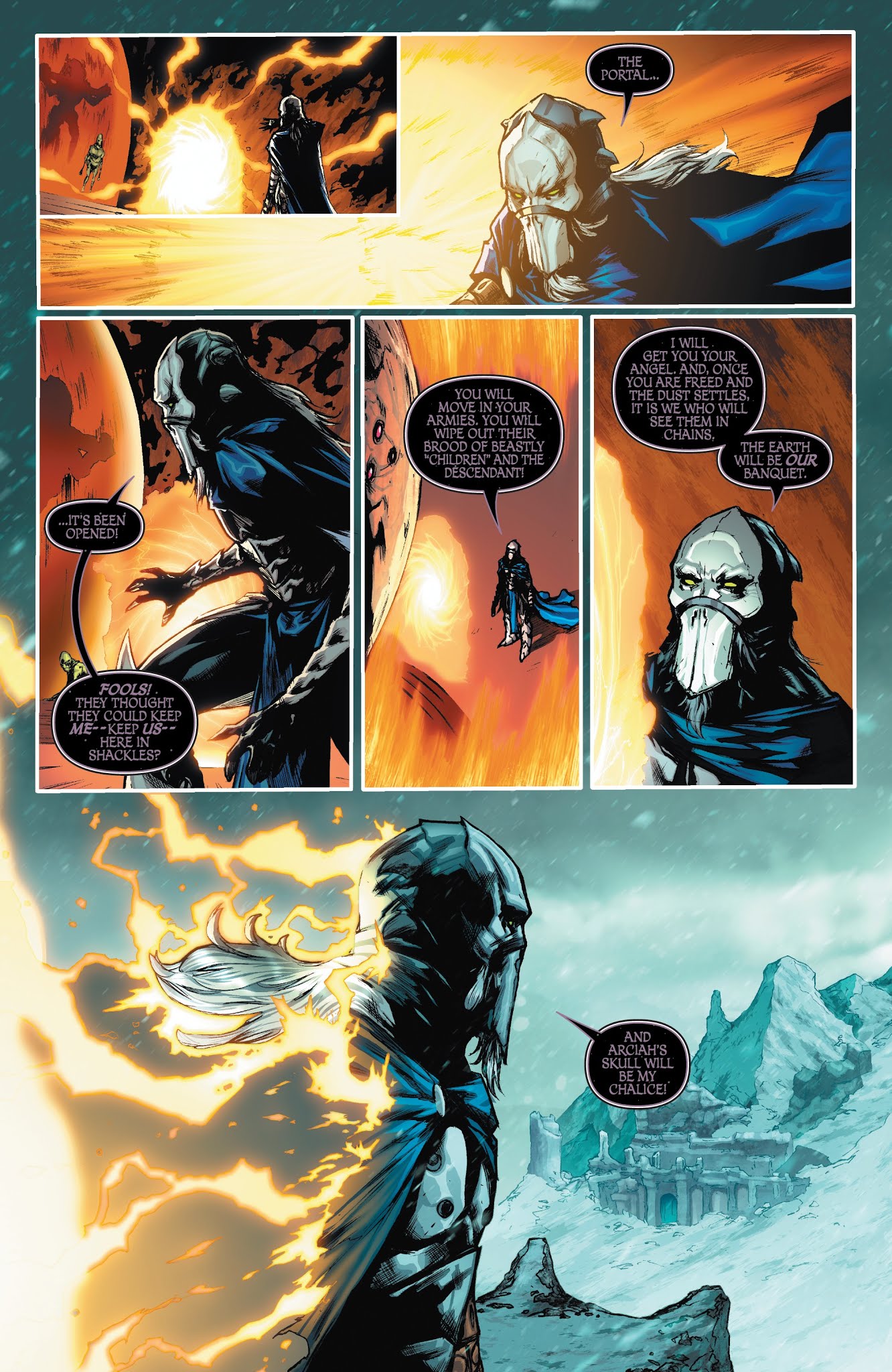 Read online Dissension: War Eternal comic -  Issue #4 - 18