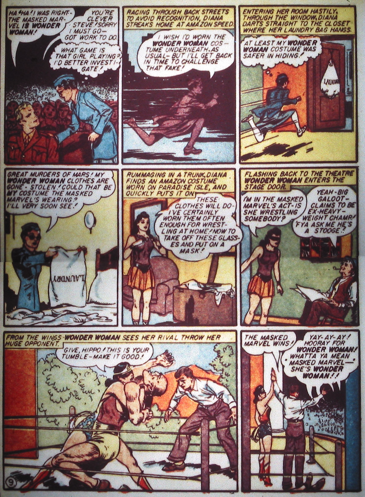 Read online Comic Cavalcade comic -  Issue #2 - 11