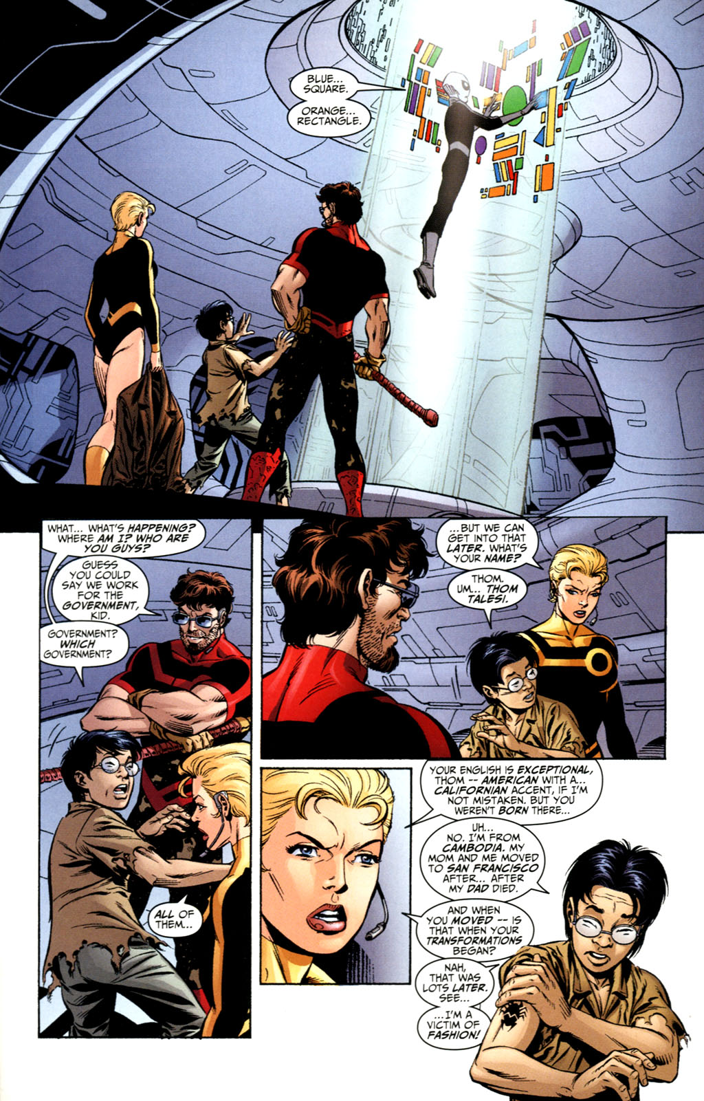 Read online Section Zero comic -  Issue #1 - 17