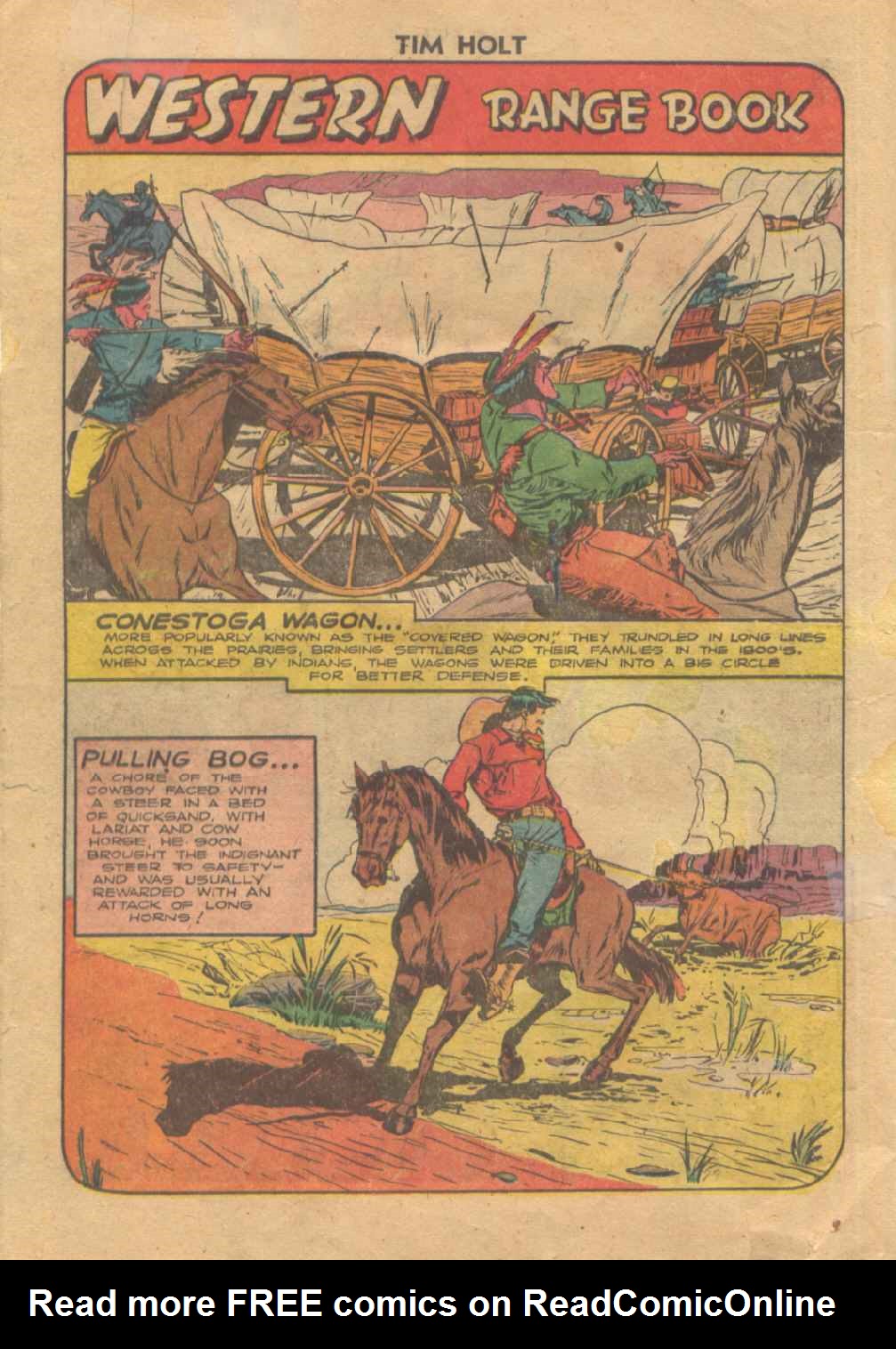 Read online Tim Holt comic -  Issue #6 - 16