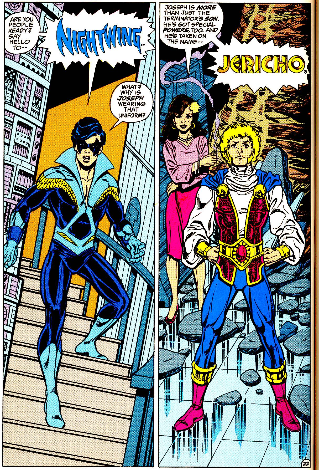 Read online The New Teen Titans: The Judas Contract comic -  Issue # TPB - 142