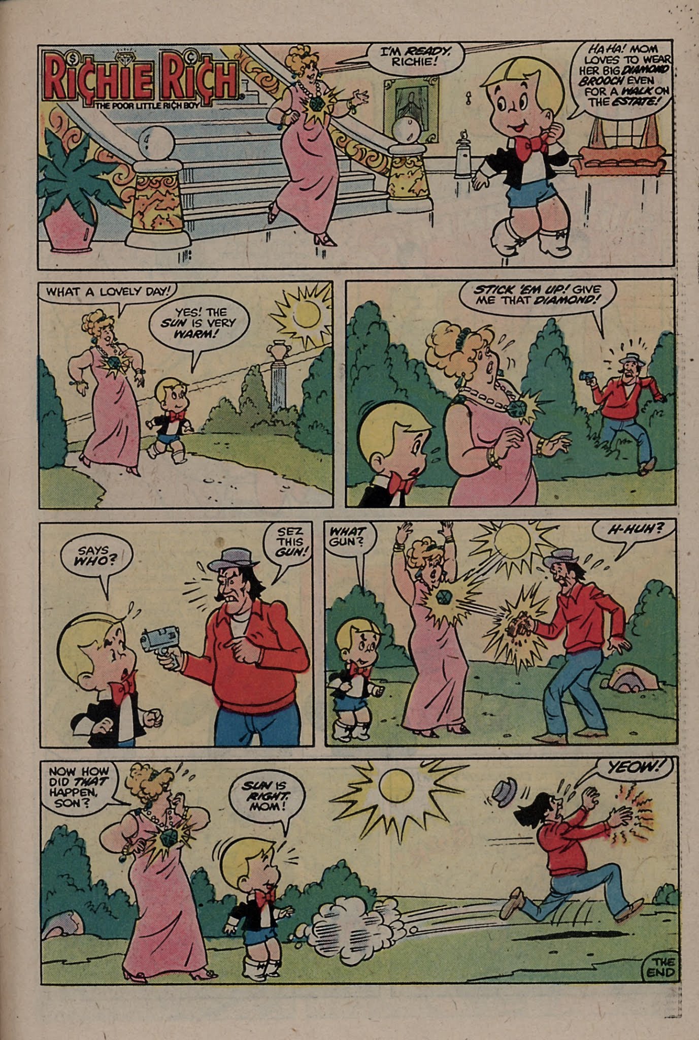 Read online Richie Rich & Dollar the Dog comic -  Issue #8 - 43