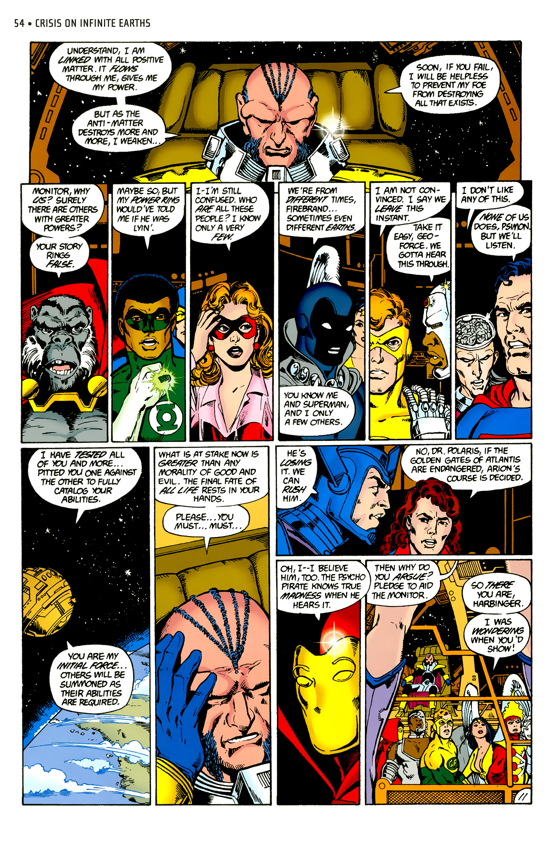 Read online Crisis on Infinite Earths (1985) comic -  Issue # _Absolute Edition 1 (Part 1) - 49