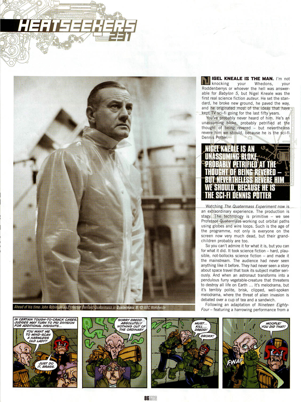 Read online Judge Dredd Megazine (Vol. 5) comic -  Issue #231 - 85
