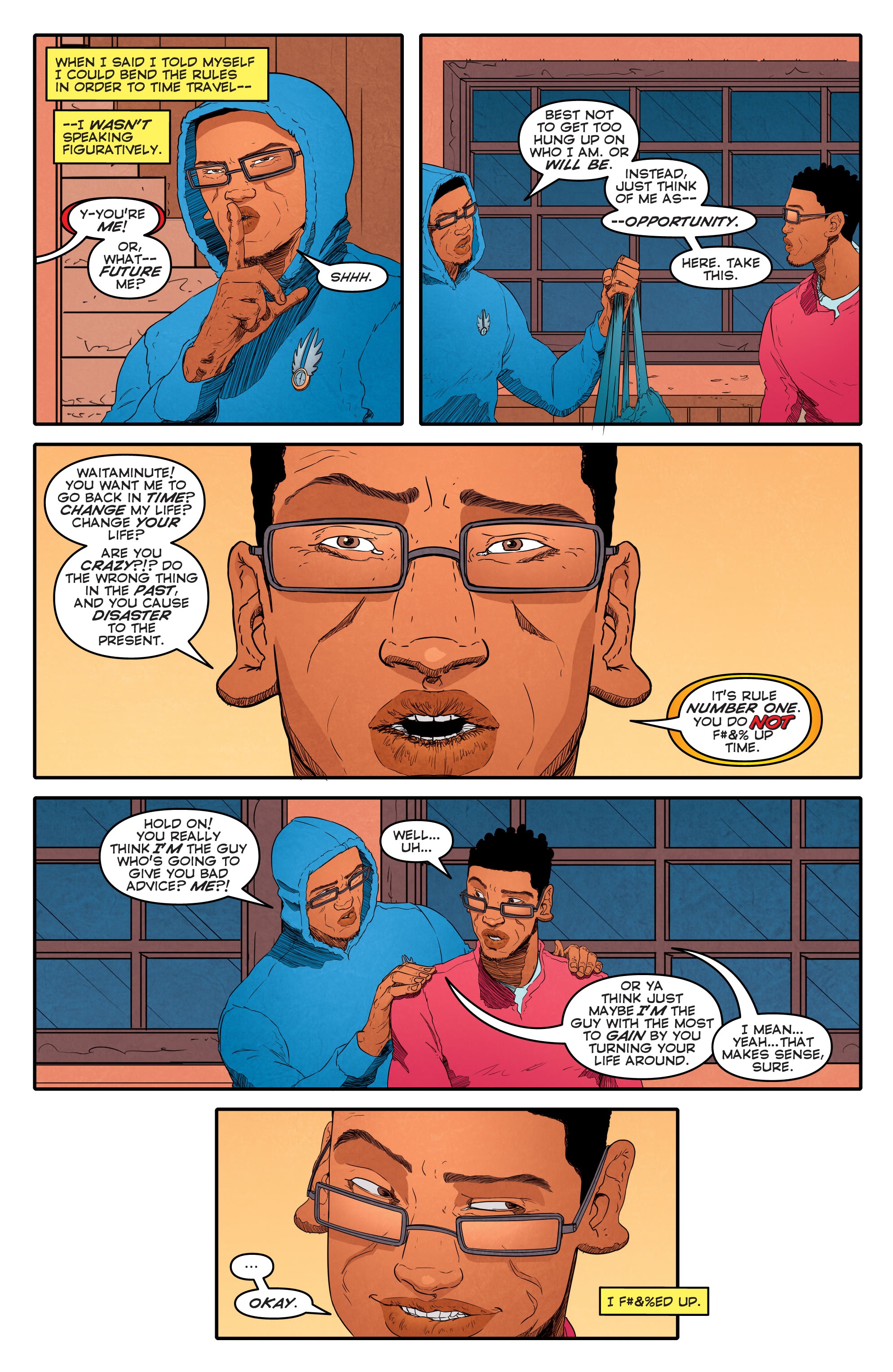 Read online The Man Who Effed Up Time comic -  Issue #1 - 14