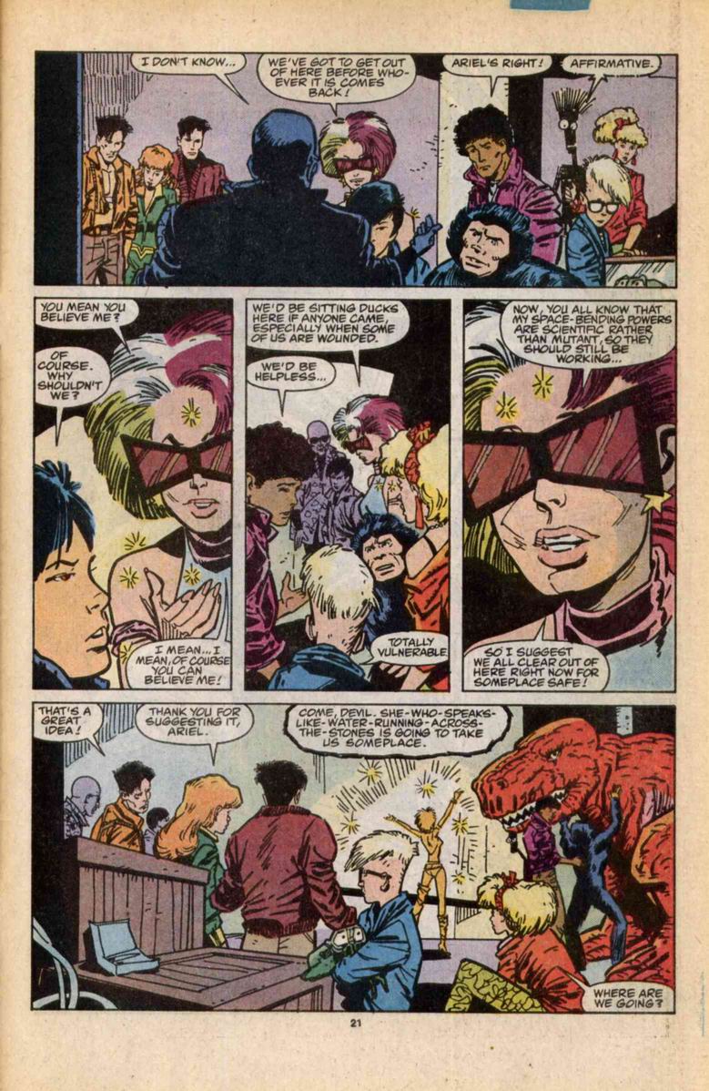 Read online Fallen Angels comic -  Issue #6 - 22