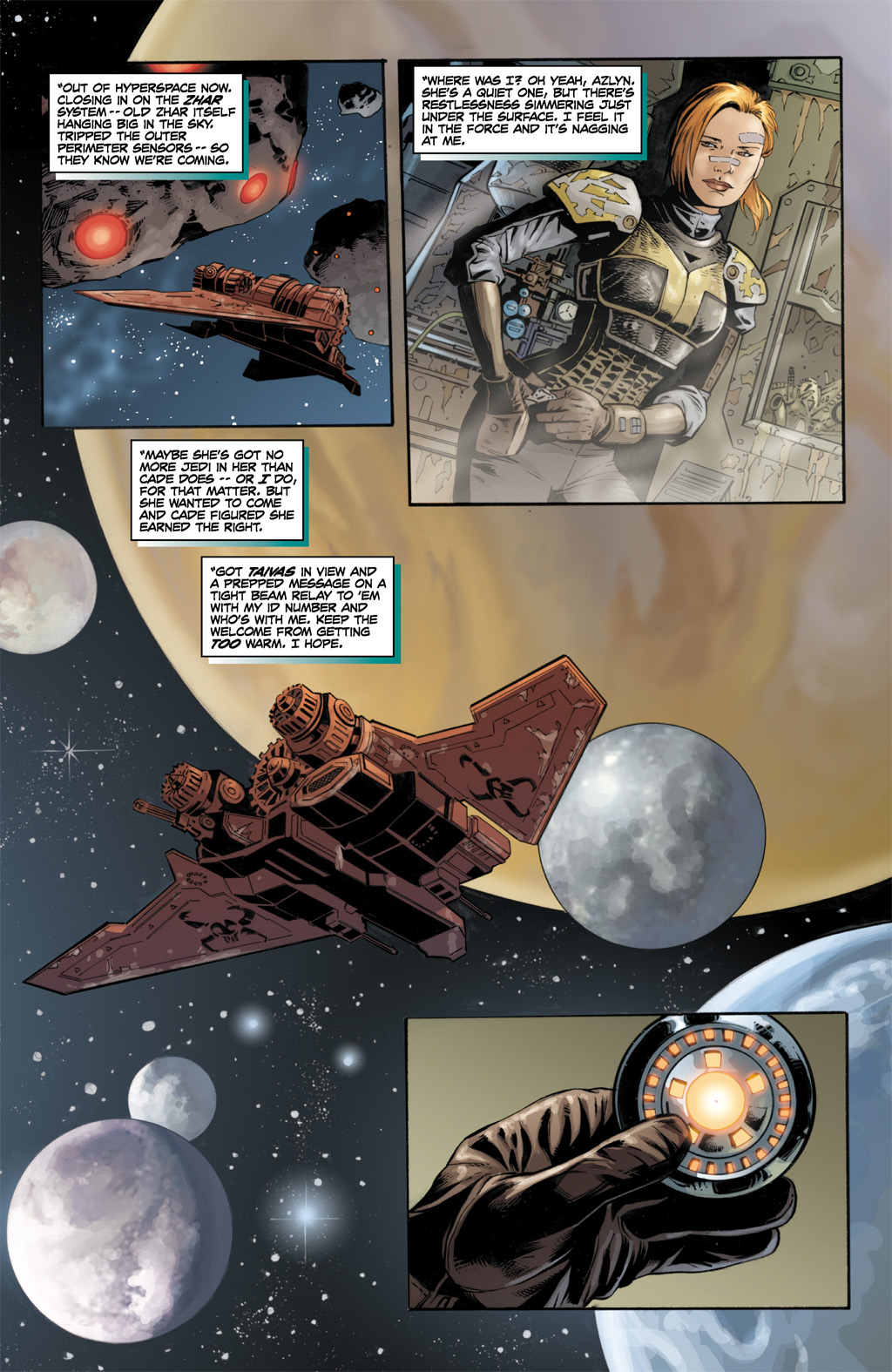 Read online Star Wars: Legacy (2006) comic -  Issue #25 - 4