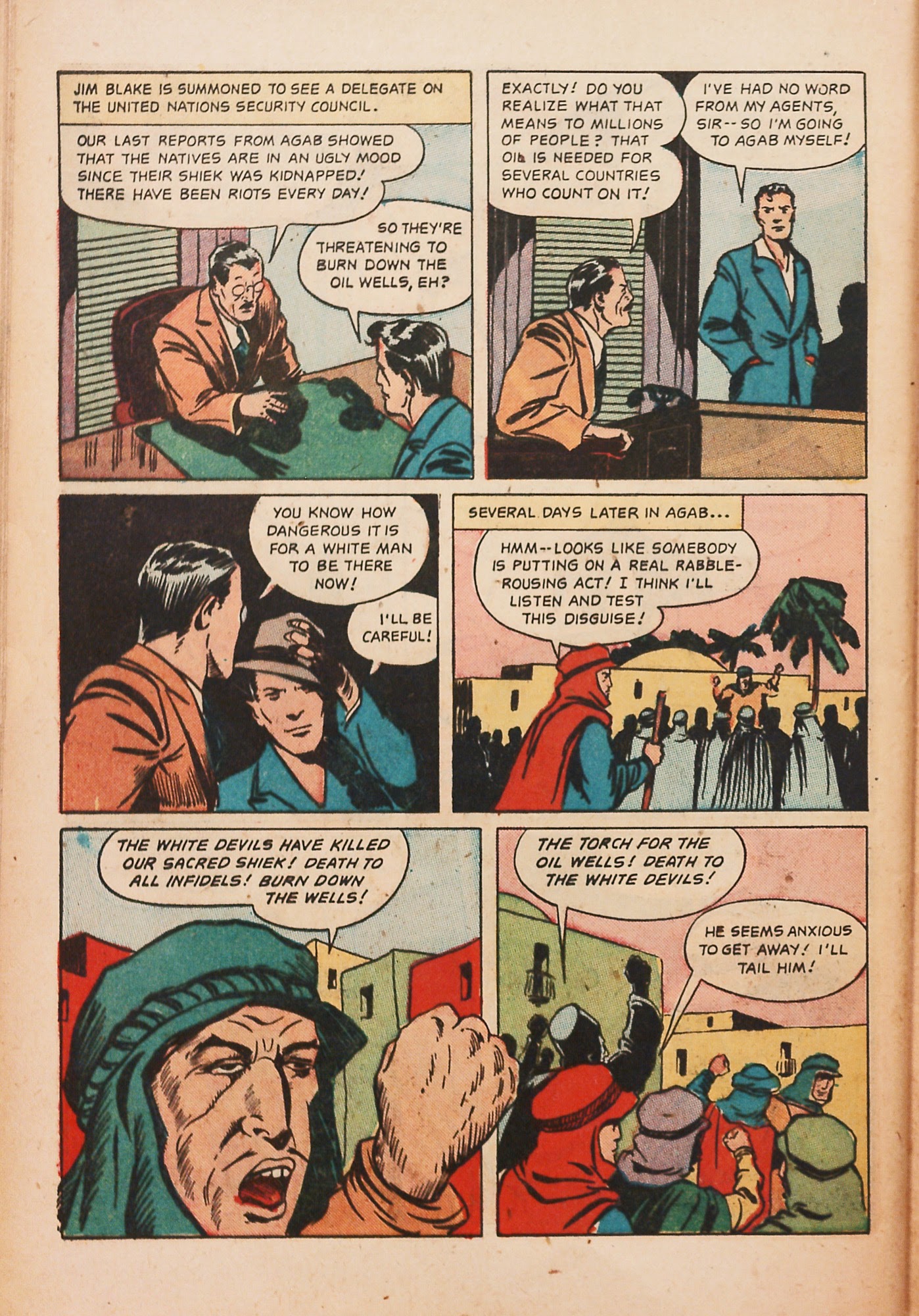 Read online Super-Mystery Comics comic -  Issue #39 - 40