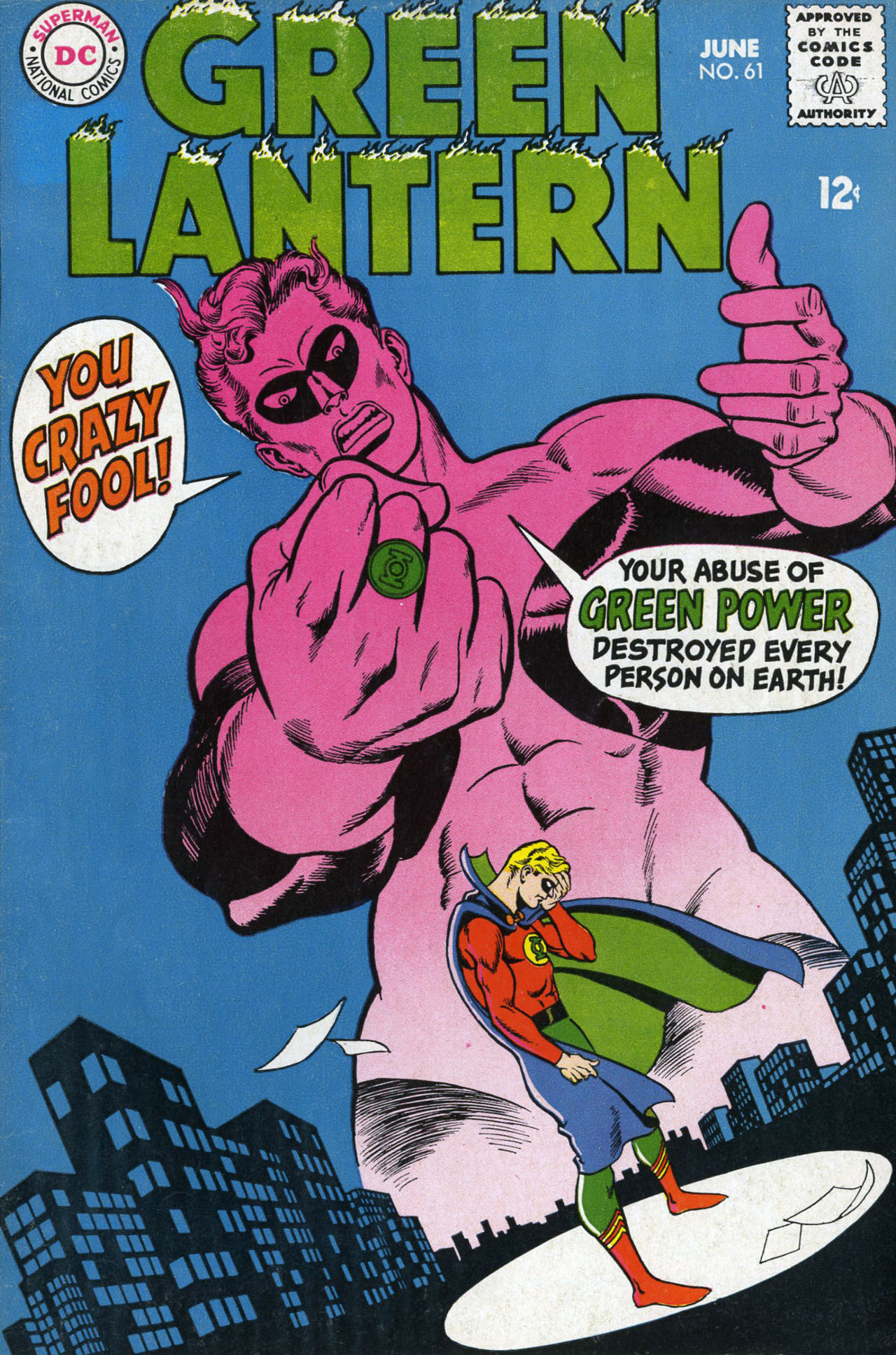 Read online Green Lantern (1960) comic -  Issue #61 - 1